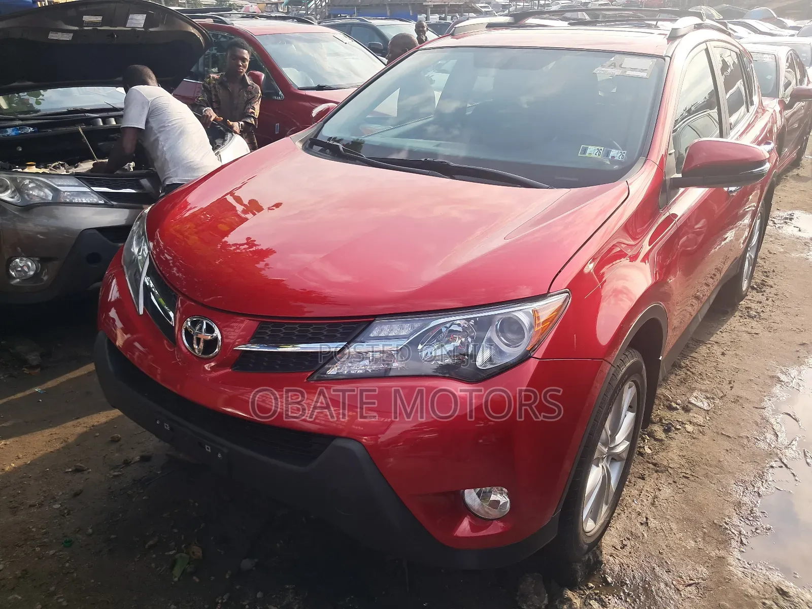 Toyota RAV4 Limited 4dr SUV (2.5L 4cyl 6A) 2015 Red