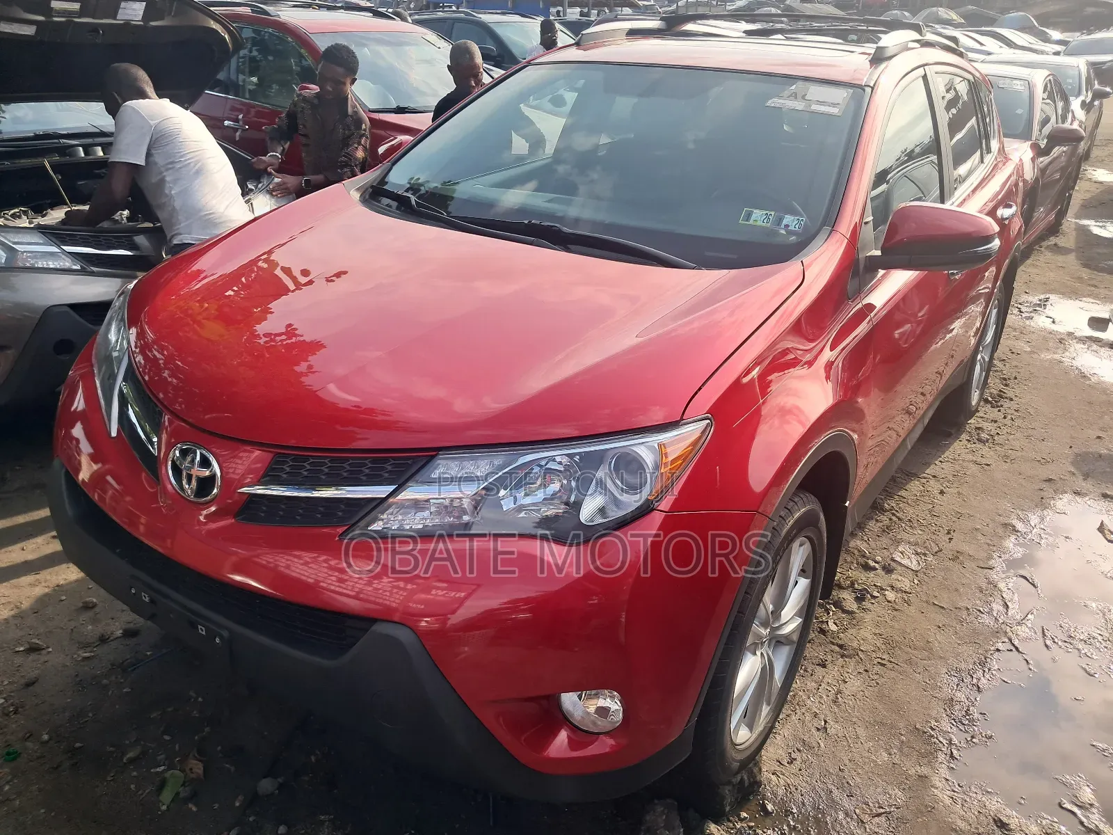 Toyota RAV4 Limited 4dr SUV (2.5L 4cyl 6A) 2015 Red