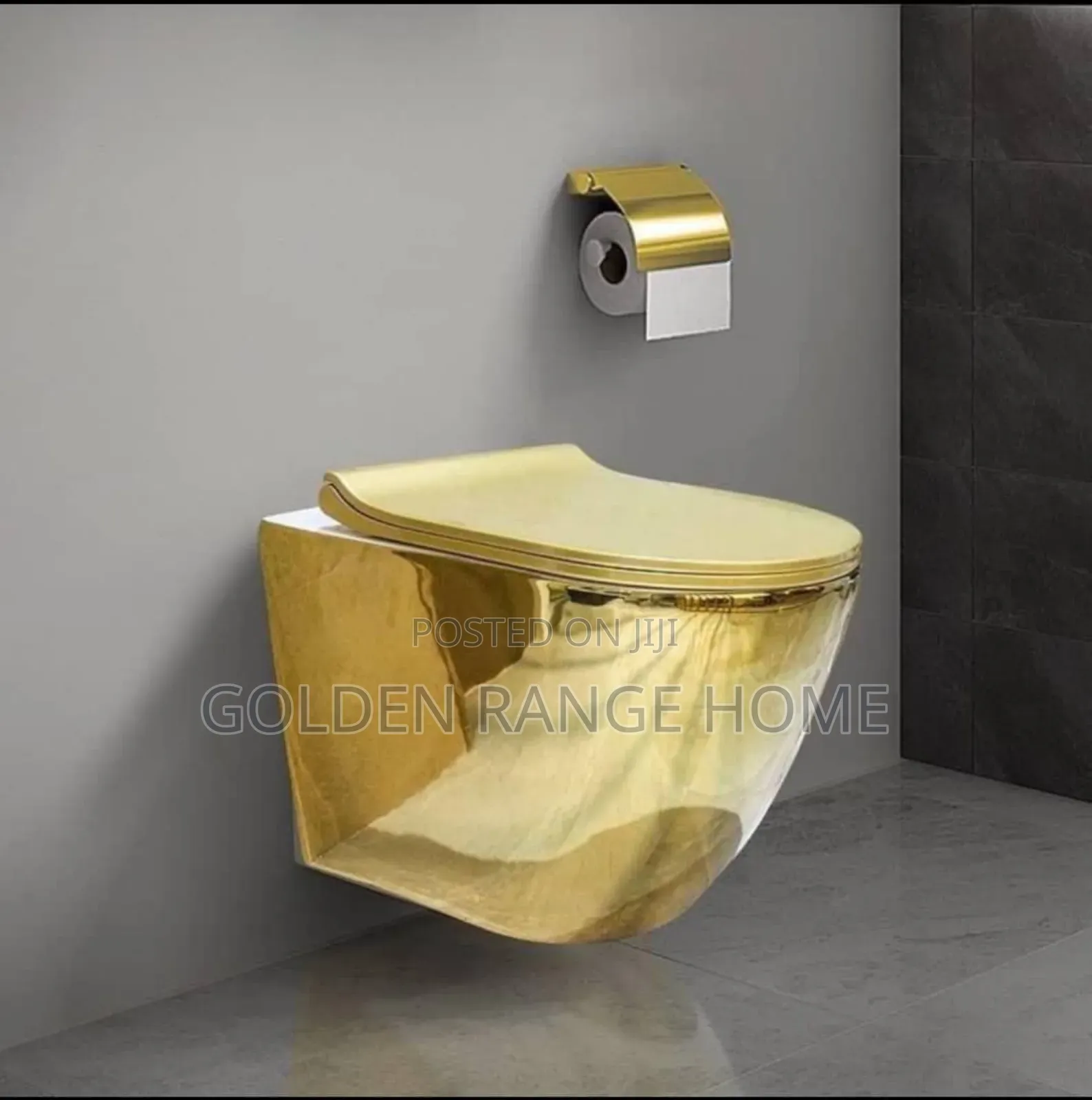 Gold Conceal Watercloset