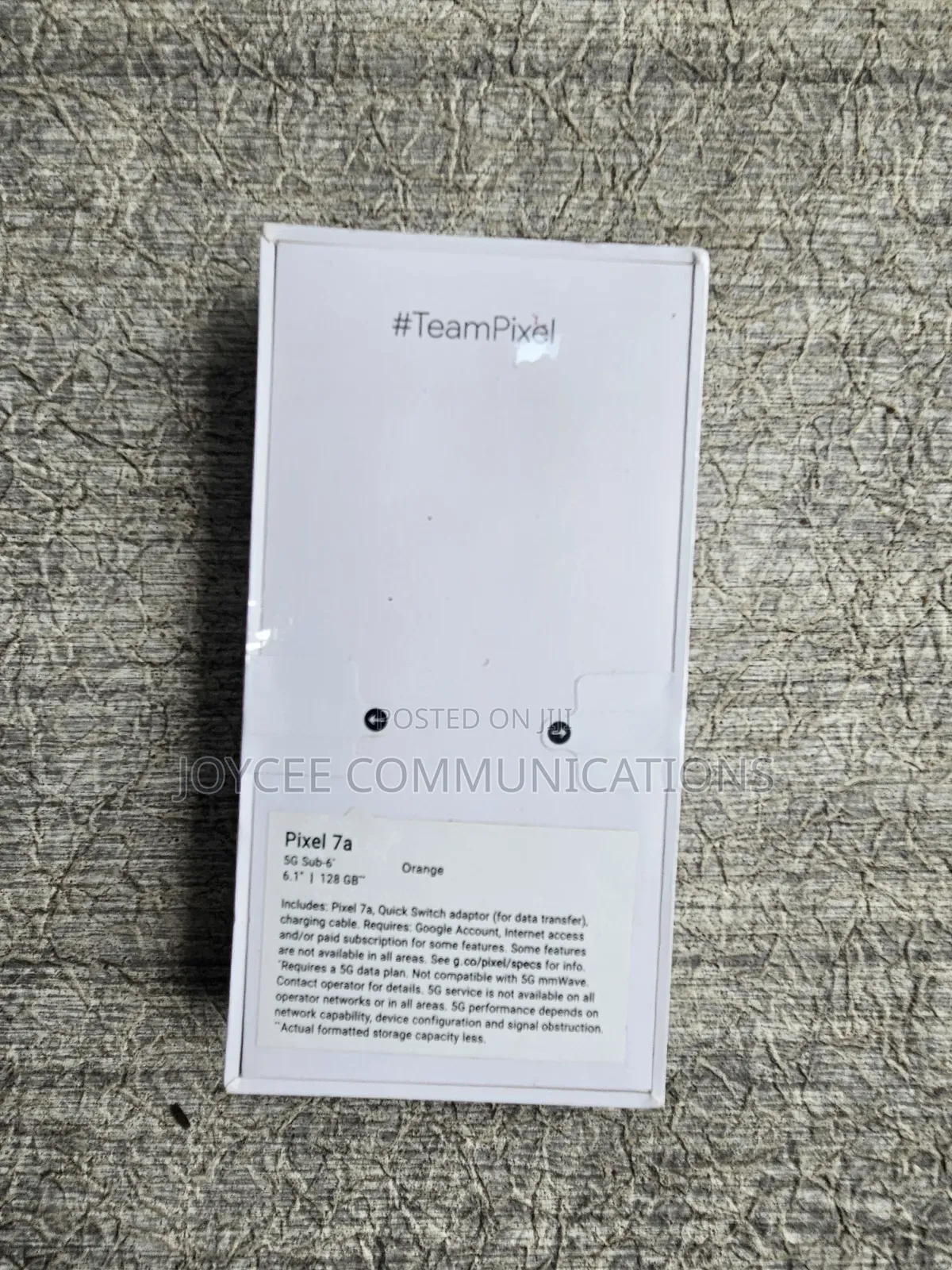 New Google Pixel 7a 128 GB Blue