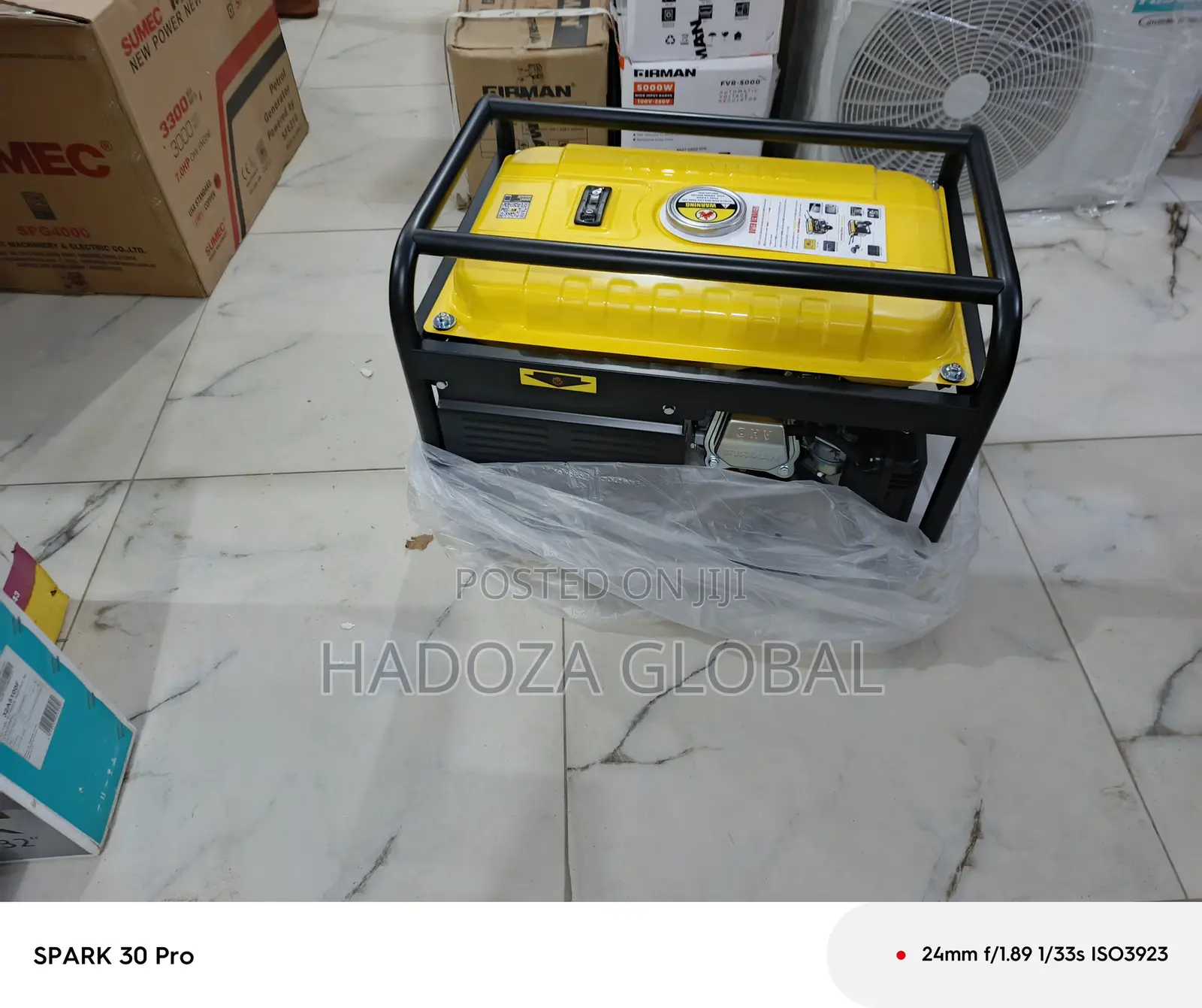 For Sale: Firman Spg4000 3.3kva Manual Generator