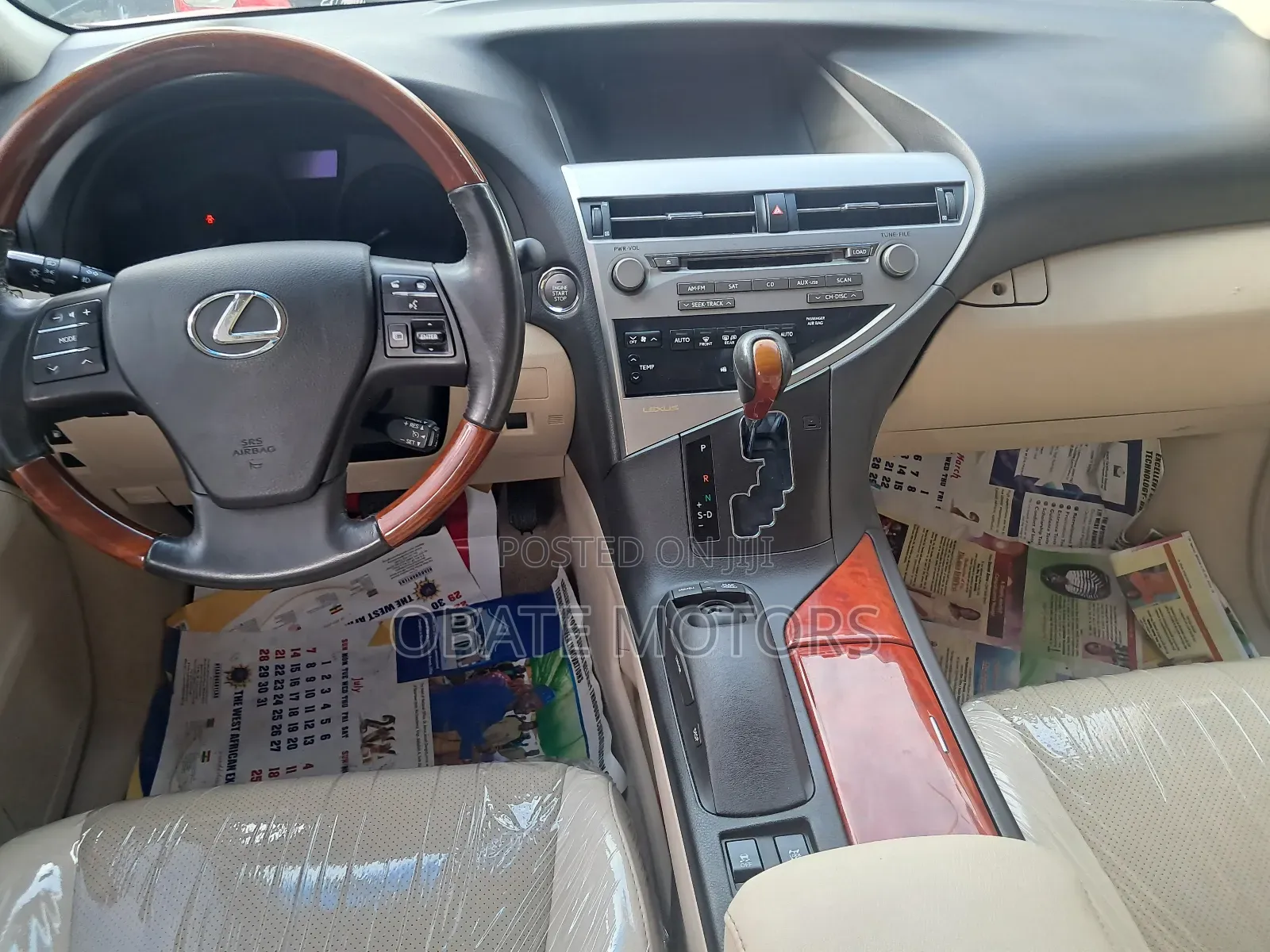 Lexus RX 350 2010 Red
