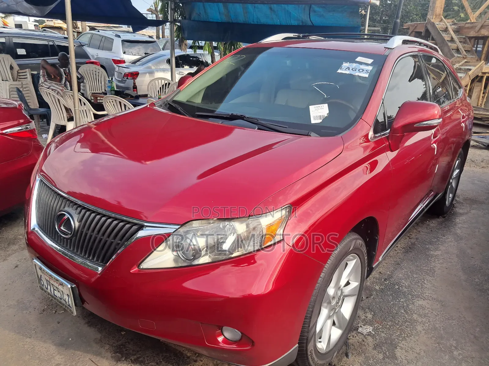 Lexus RX 350 2010 Red
