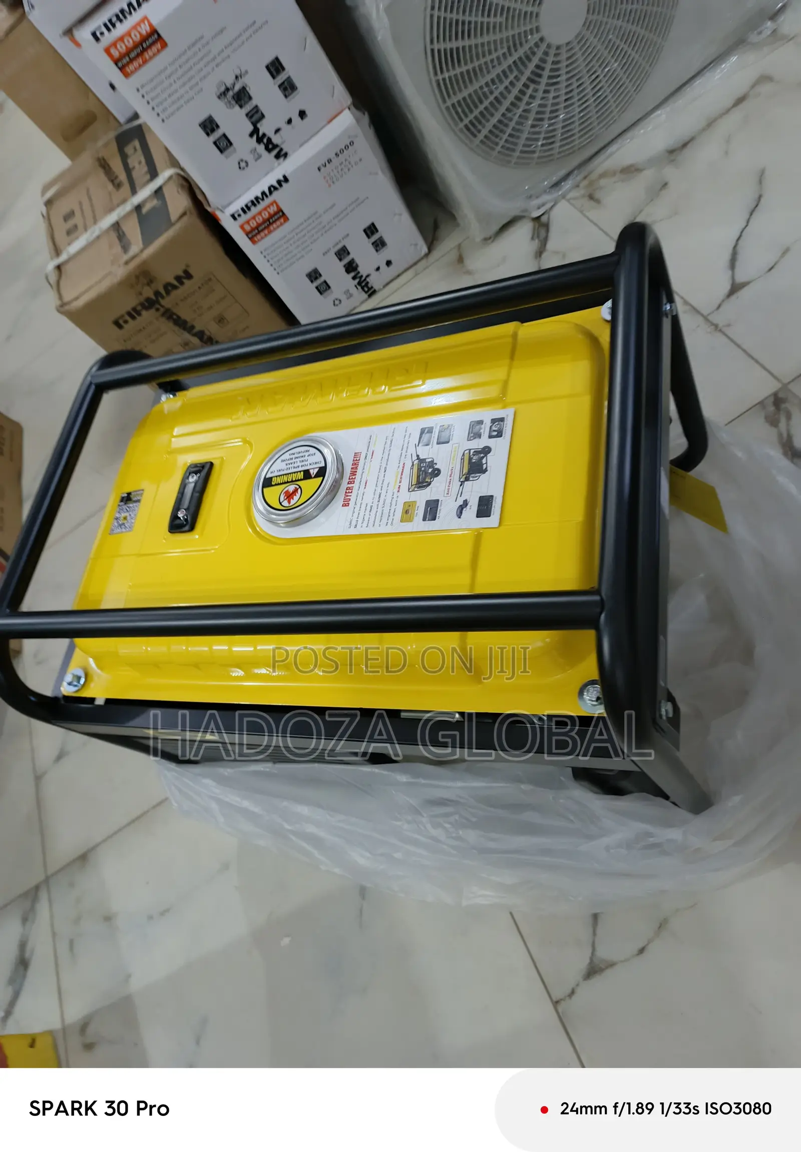 Firman Generator 3.3kva Spg4000 – Reliable Power Backup