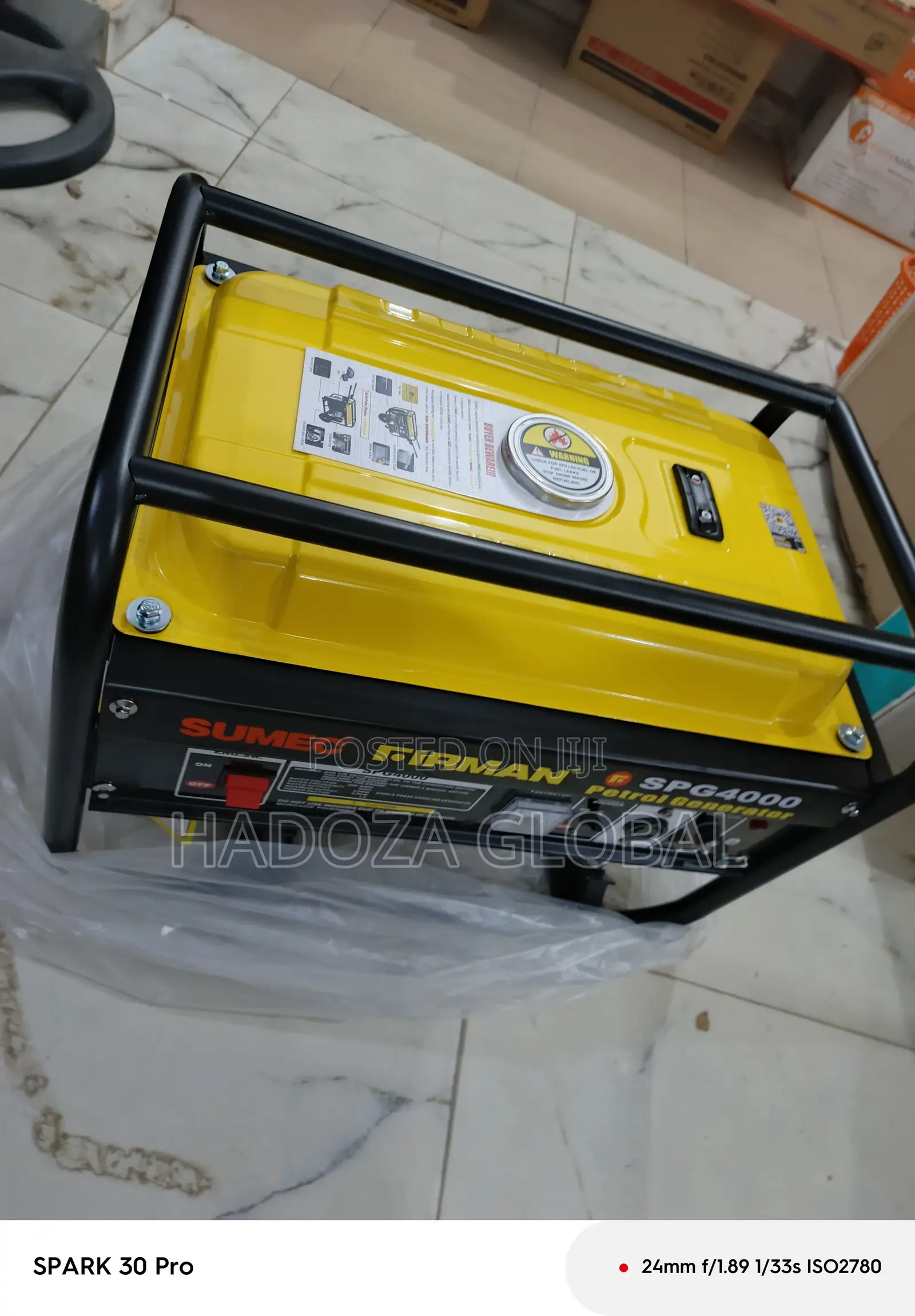 Dependable Firman Spg4000 Generator | 3.3kva Output