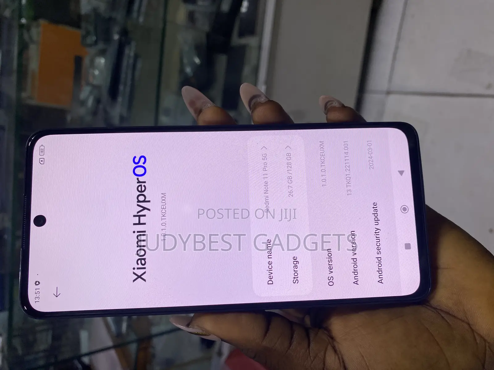 Xiaomi Redmi Note 11 Pro 5G 128 GB Black