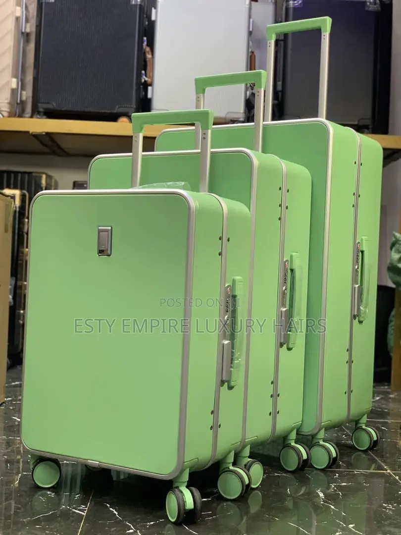 Quality Luxury Set of Aluminum Traveling Luggage Boxes