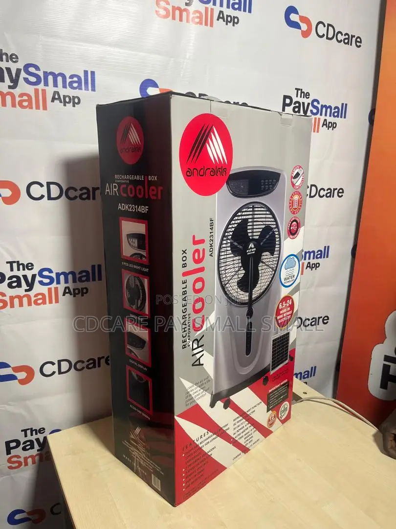 Pay Small Small Andrakk Rechargeable Aircooler On Cdcare.App