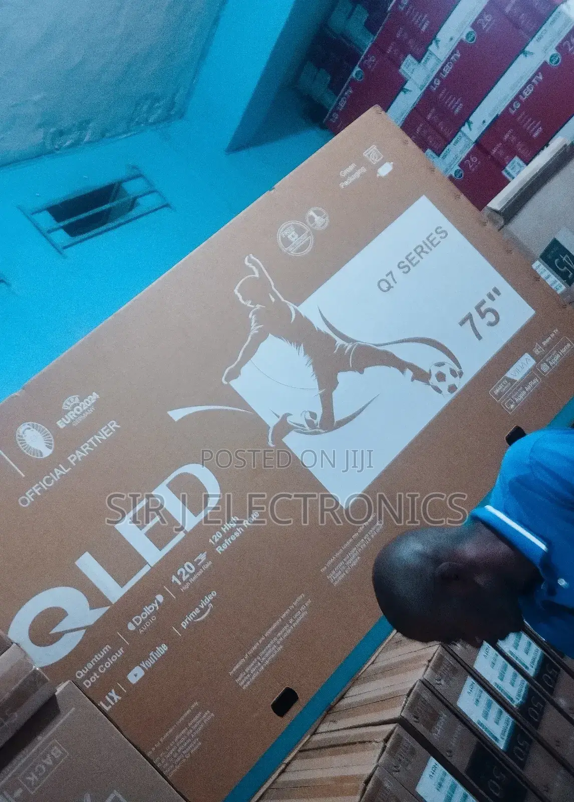 Hisense 75" Qled Smart 4k Uhd Tv + Netflix + Youtube + Warranty