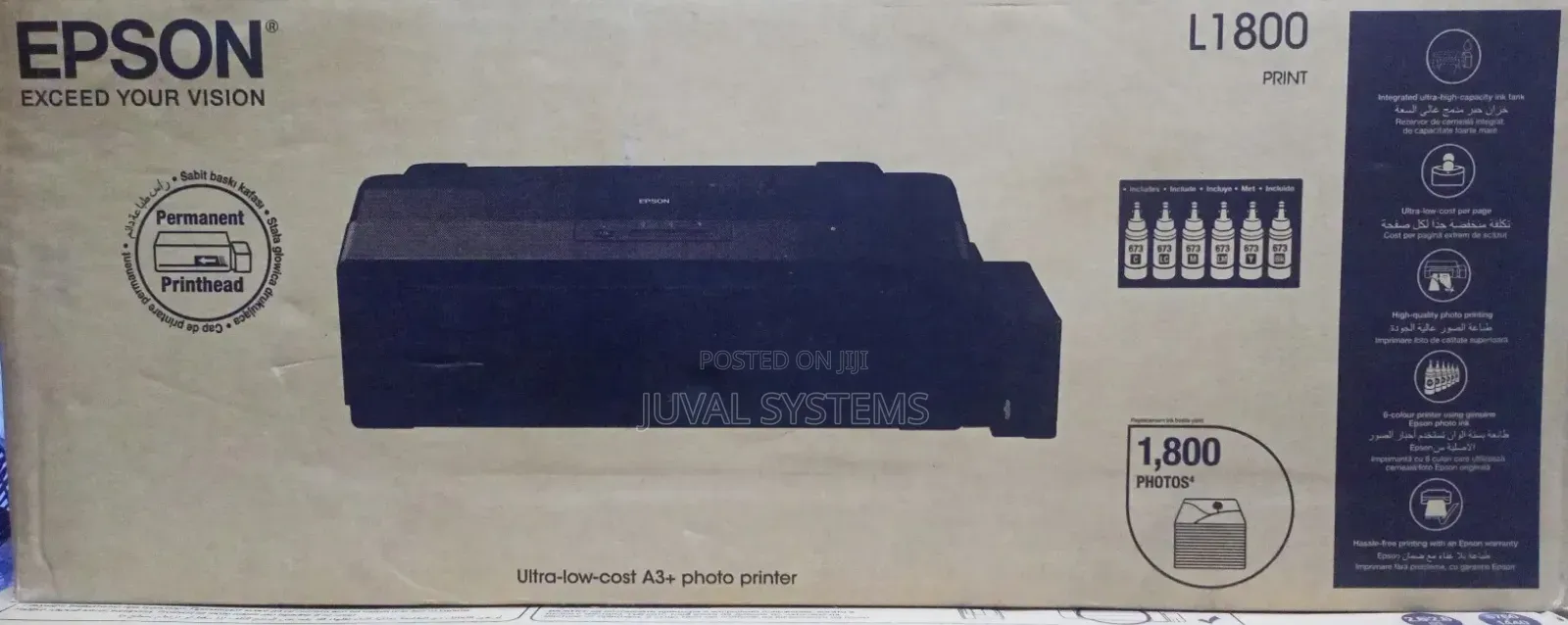 Epson L1800 A3+ Photo Ink Tank Printer