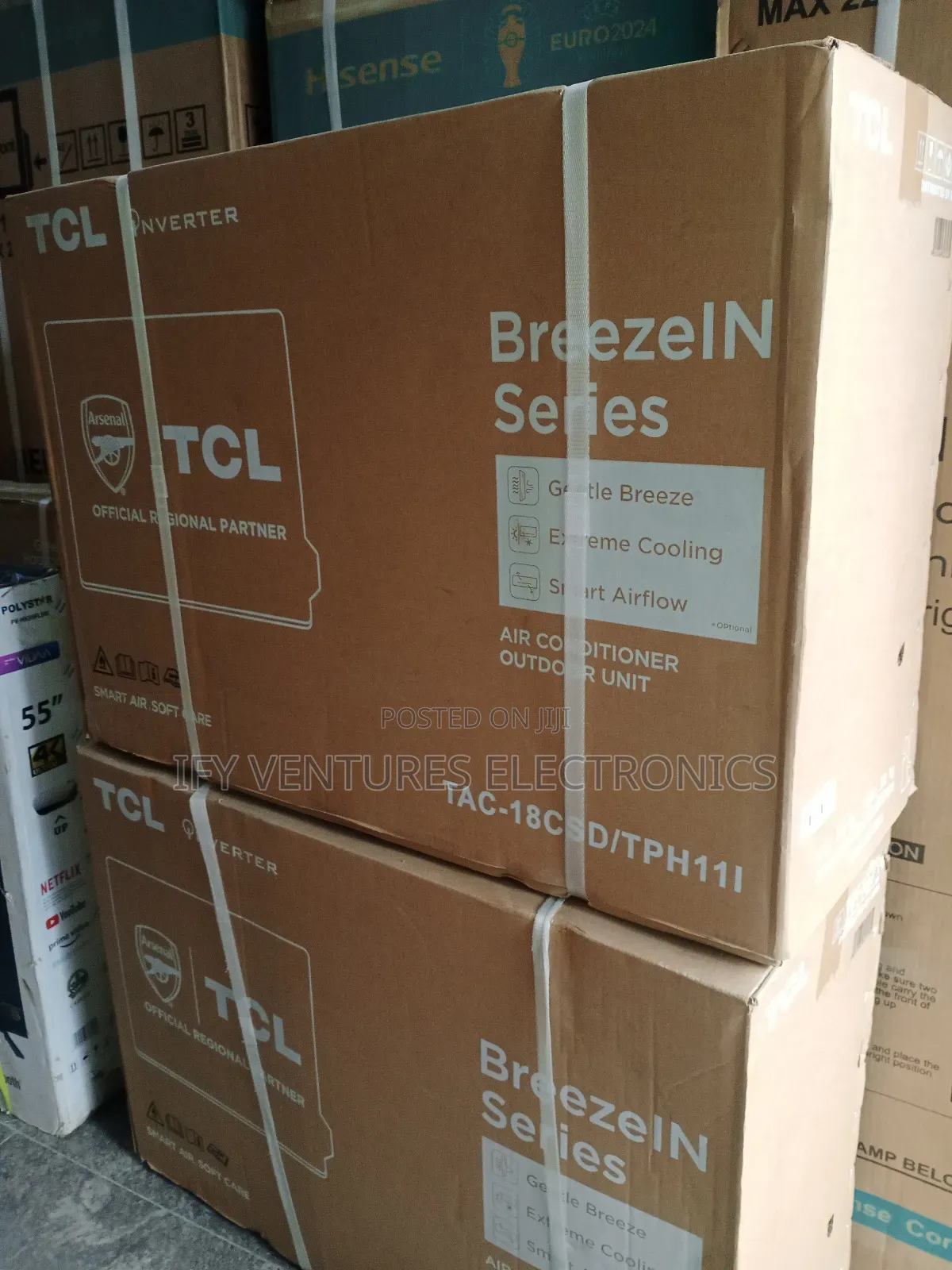 2hp Tcl Inverter Ac With 100% Copper Installation Kit
