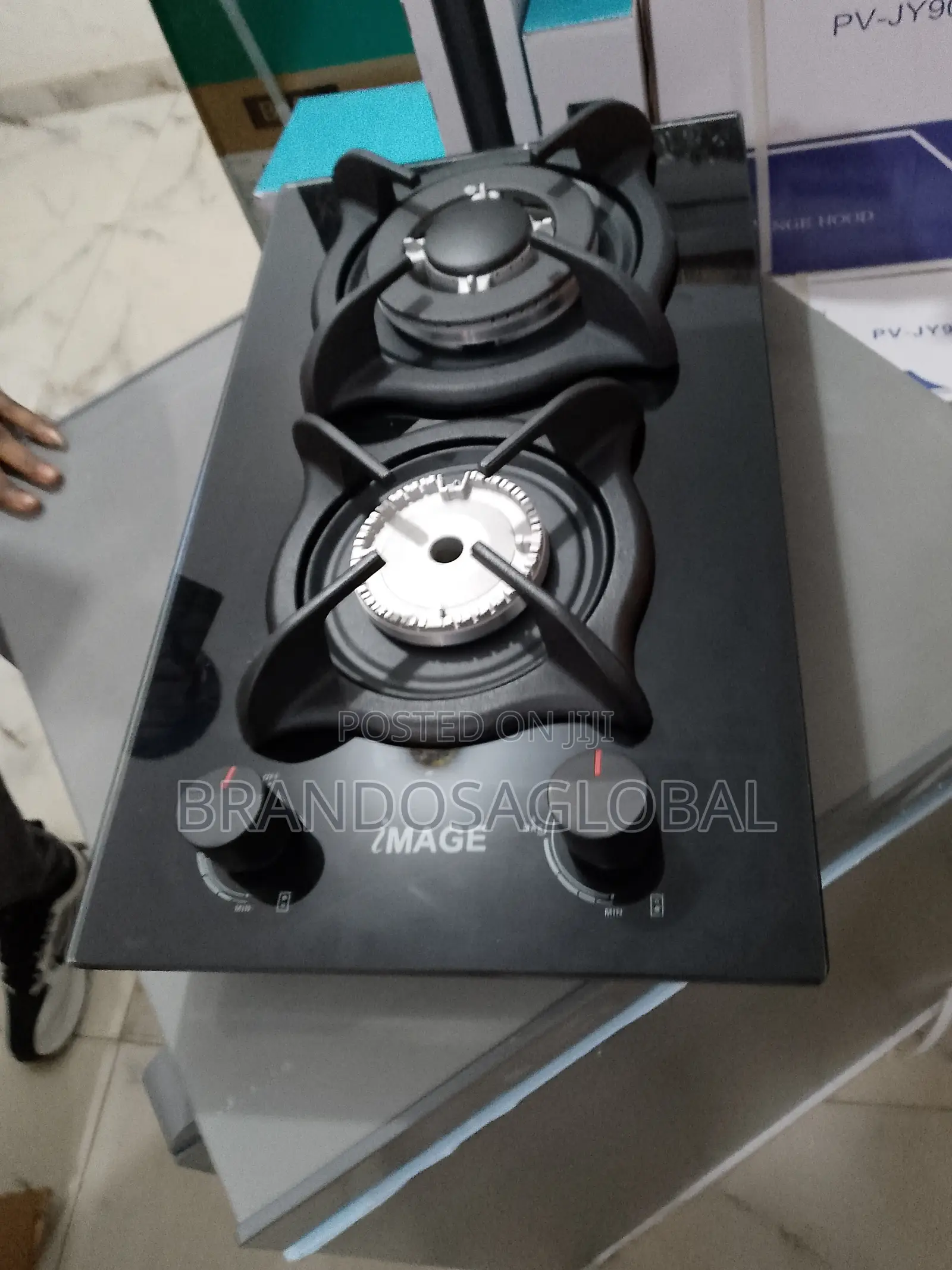 2-Burner Built-in Gas Hob for Modern Kitchens