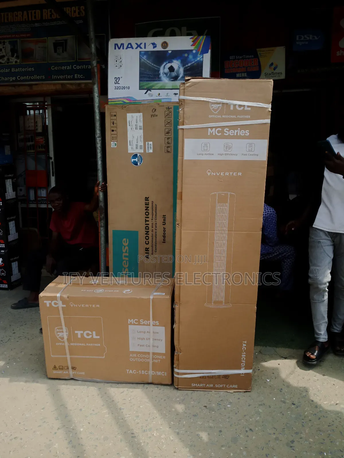 2hp TCL Standing AC, Round Face Design With 100% Installation Kit