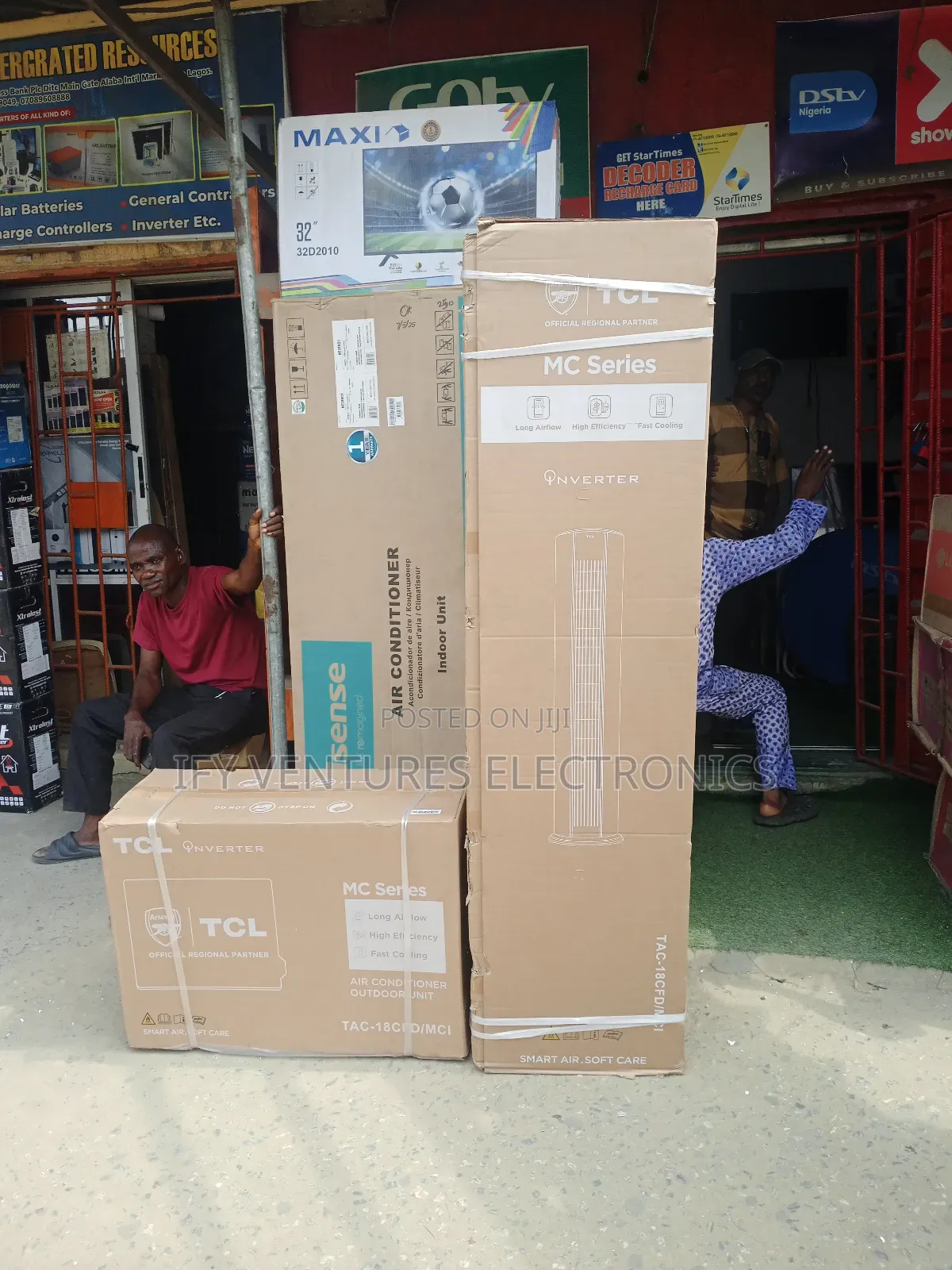 2hp TCL Standing AC, Round Face Design With 100% Installation Kit