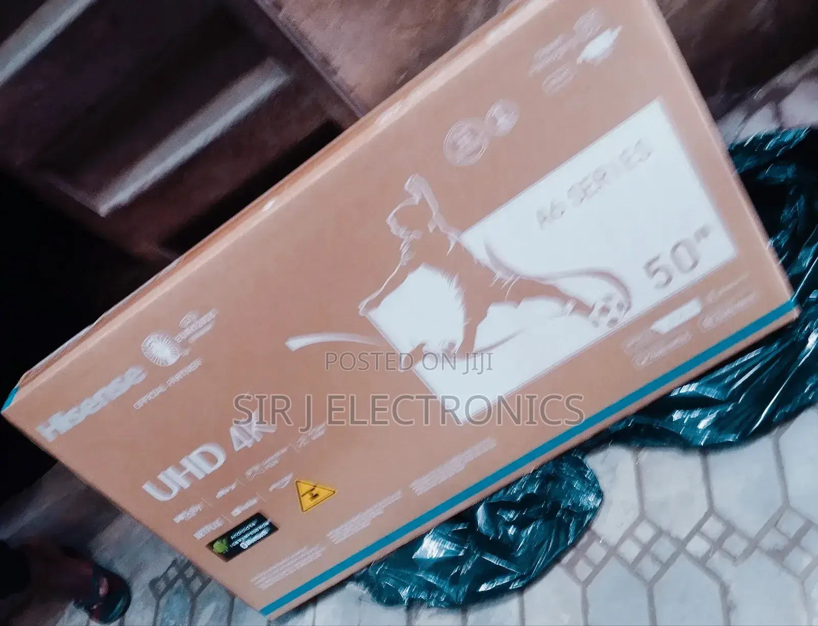 Hisense 50" 4k Uhd Smart Tv + Netflix + Youtube + Bluetooth + Warranty