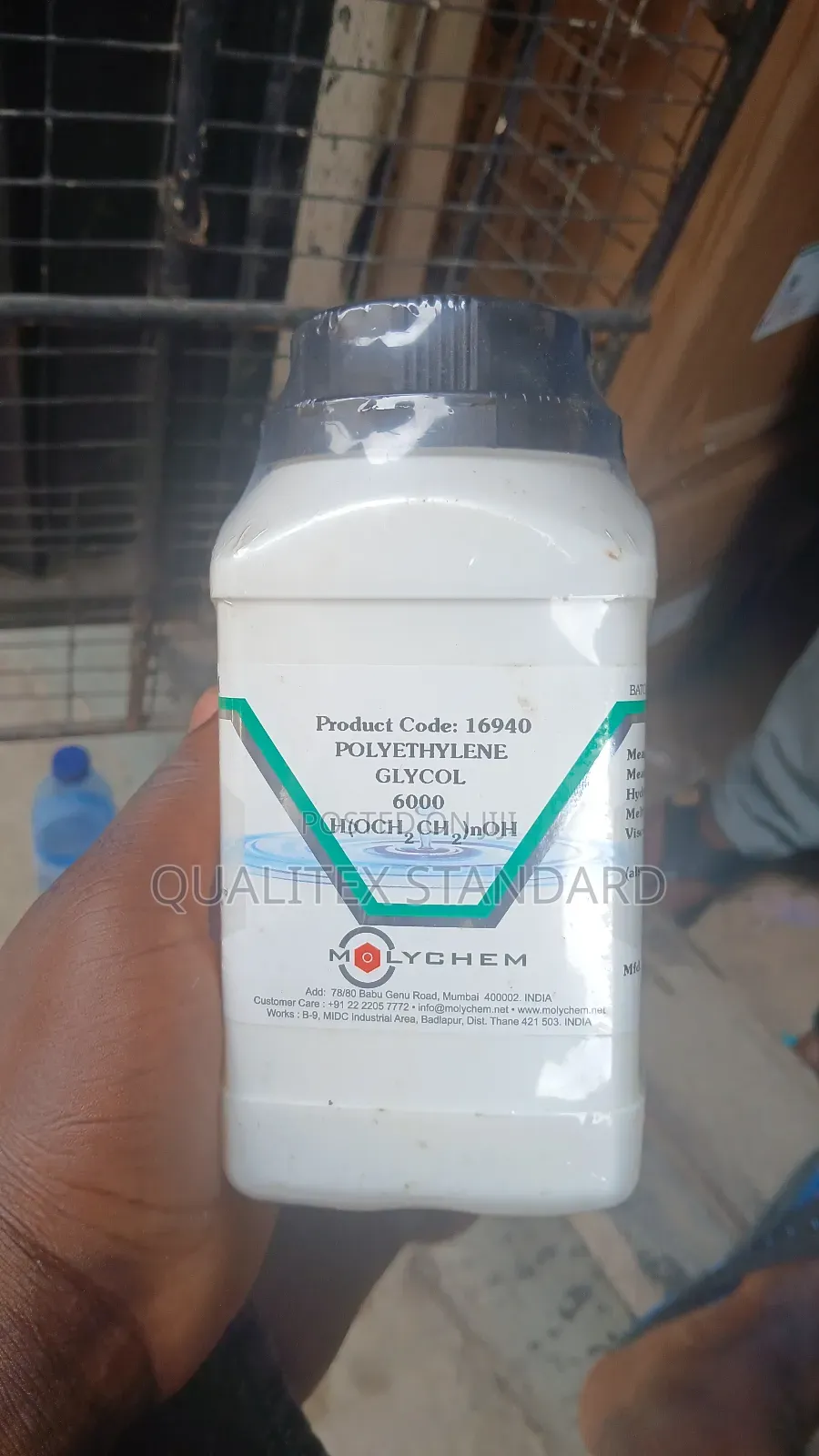 Molychem Polyethylene Glycol 500g