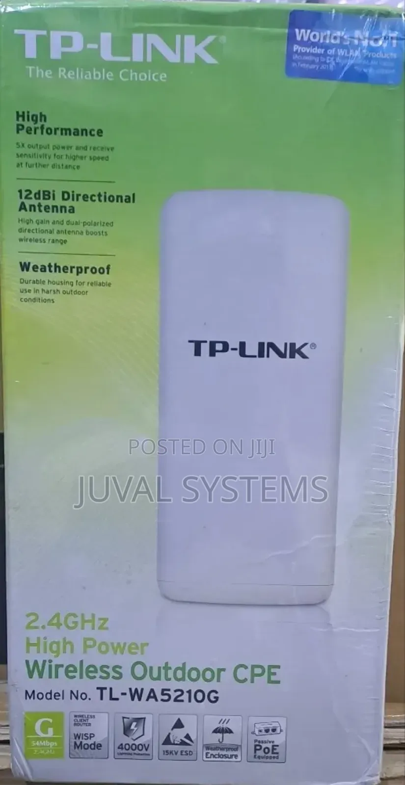 Tp-Link Tl-Wa5210g 2.4ghz High Power Wireless Outdoor Cpe