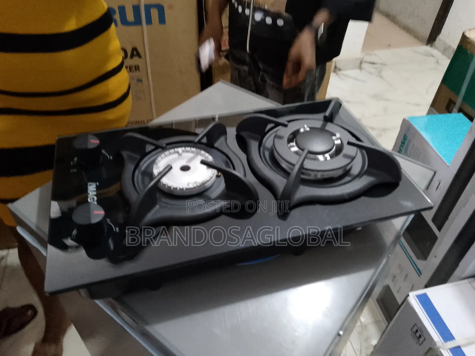 Sleek Glass Top 2 Burner Built-in Hob