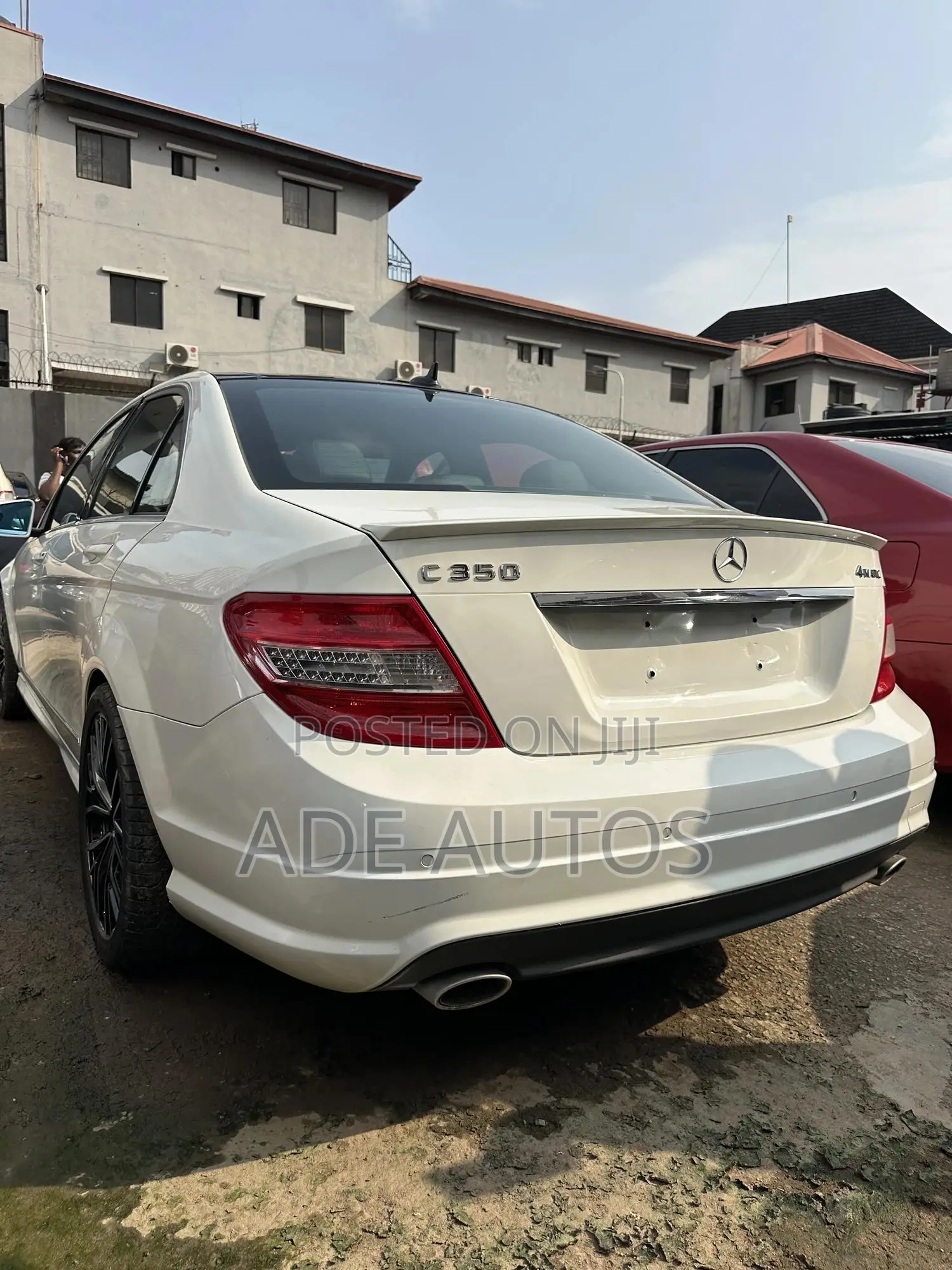 Mercedes-Benz C300 Luxury 4Matic Sedan AWD (3.0L 6cyl 7A) 2011 White