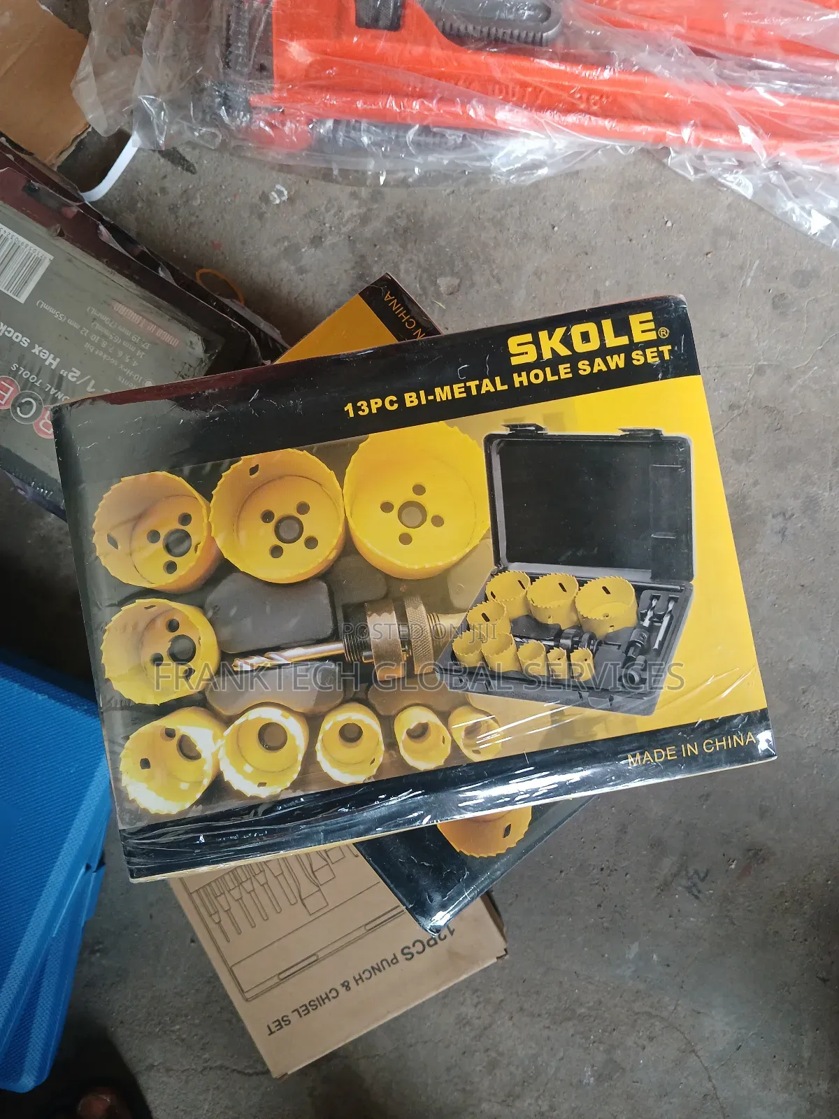 13 Pc Bi-metal Hole Saw Set