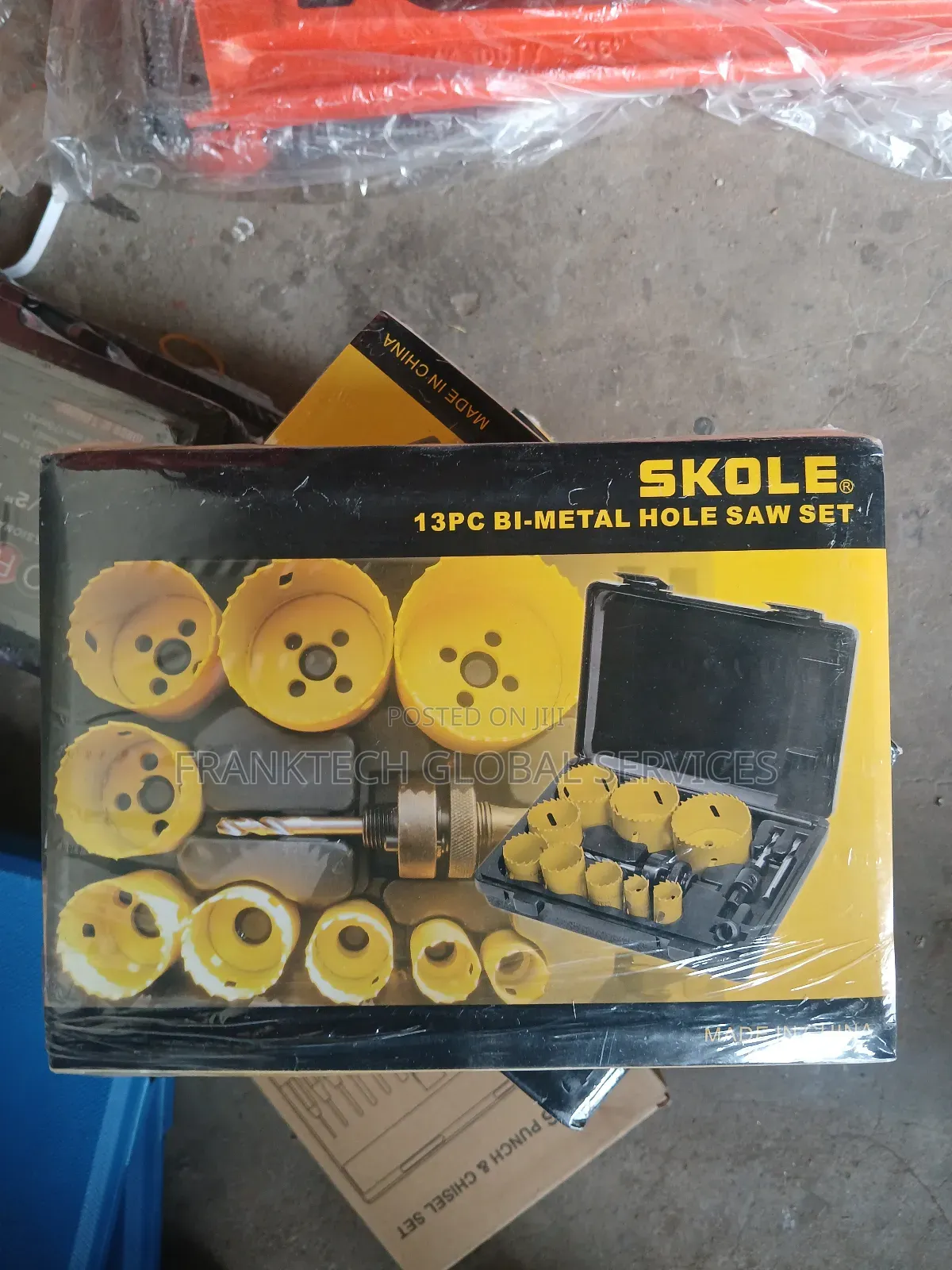 13 Pc Bi-metal Hole Saw Set