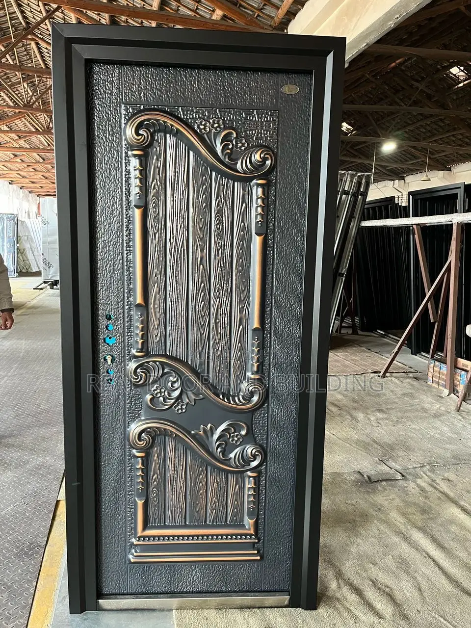 High Quality Security 3ft by 8ft German Cast Door. (652kg)