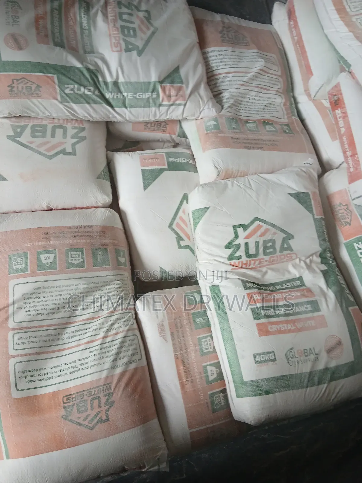 Zuba Gips P.O.P Cement