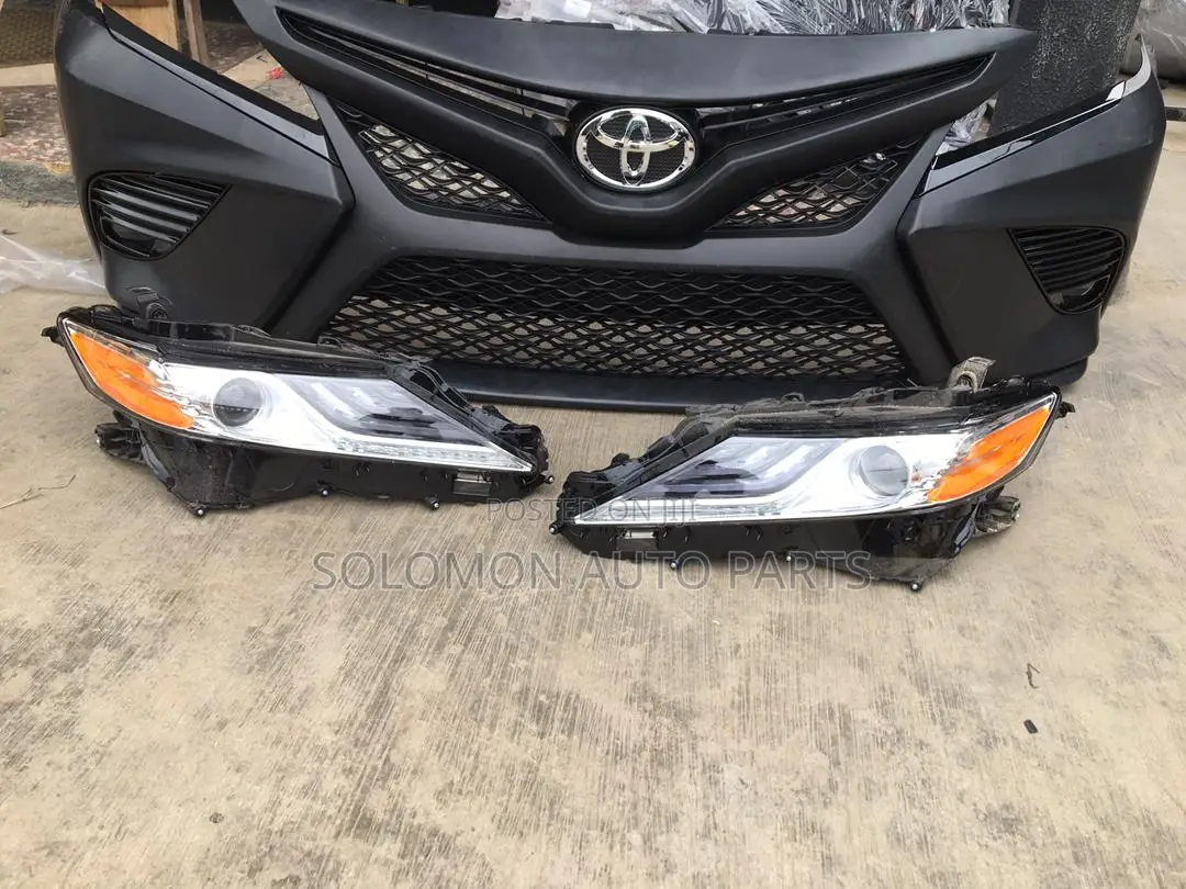 Front Bumper and Headlamp Camry 2018 2020 2022 Sports