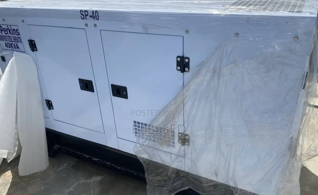 Original 40kva Perkins Soundproof Generator