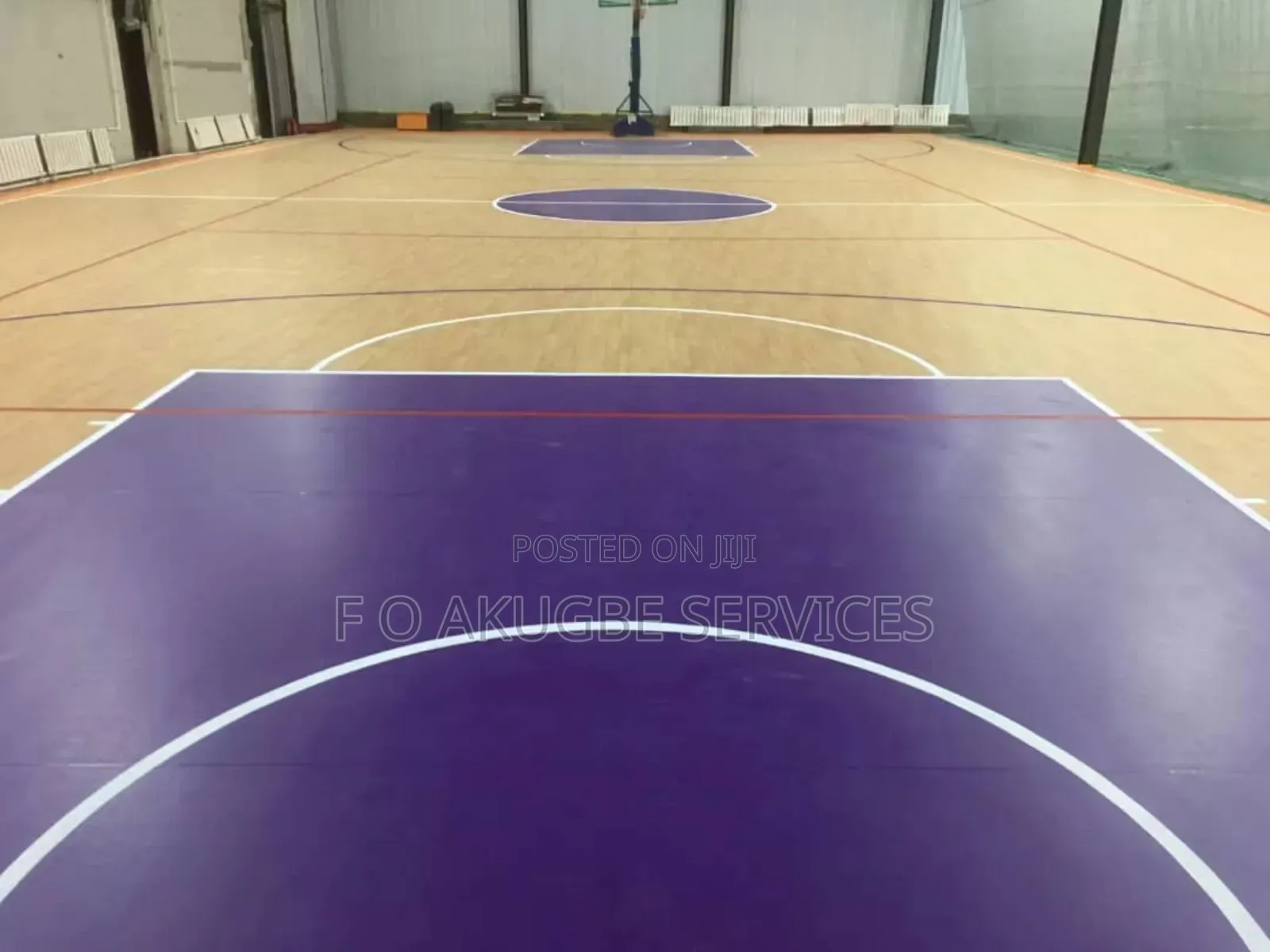 Basketball Court Painting and Drawing