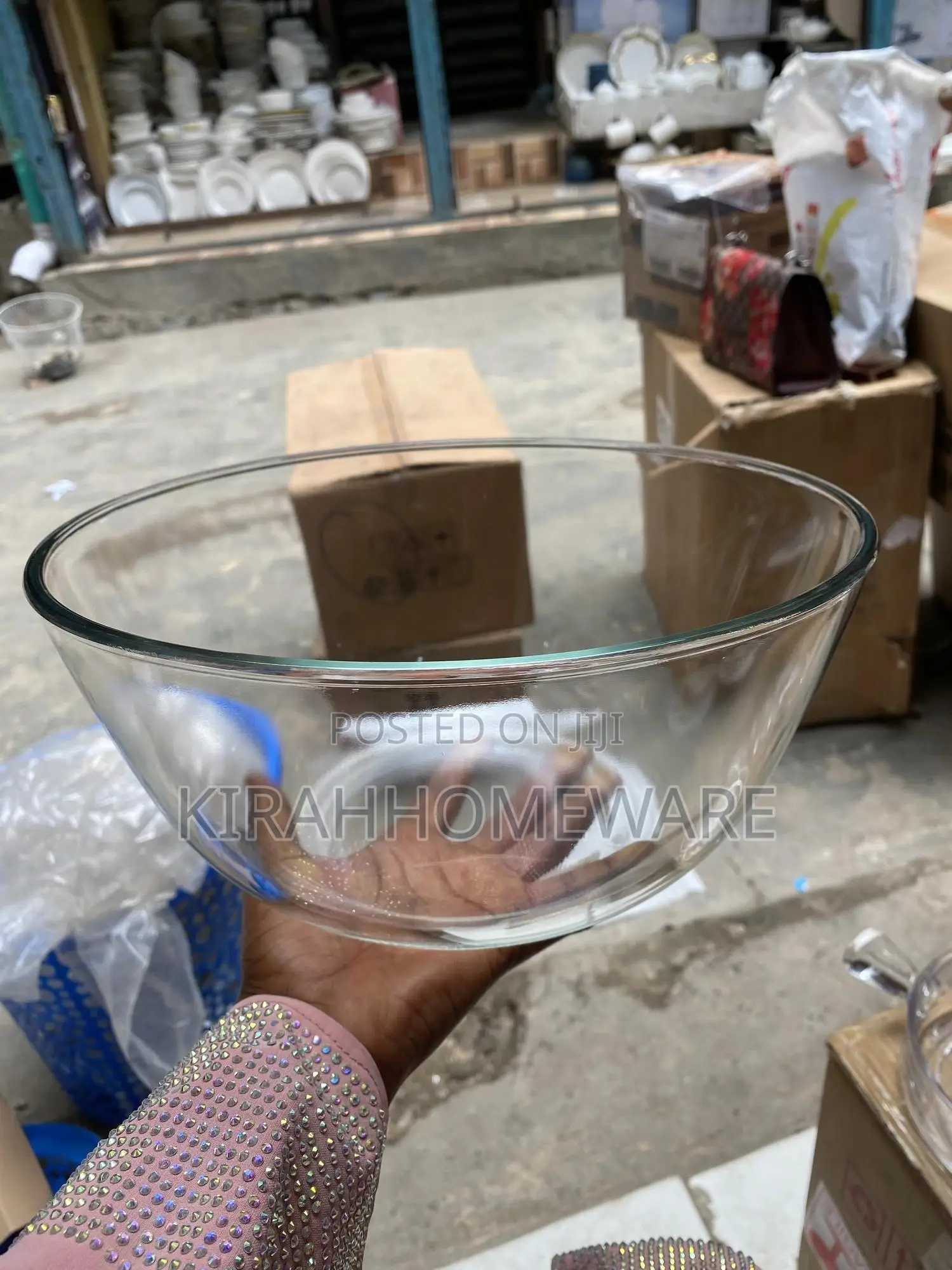 1pcs Glass Bowl ( 4450ml)