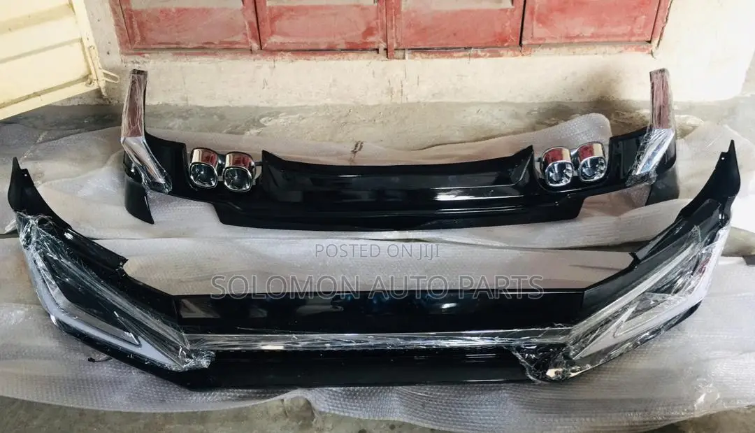 Front and Back Spoiler Landcruiser Prado 2018 2020 2022 2023