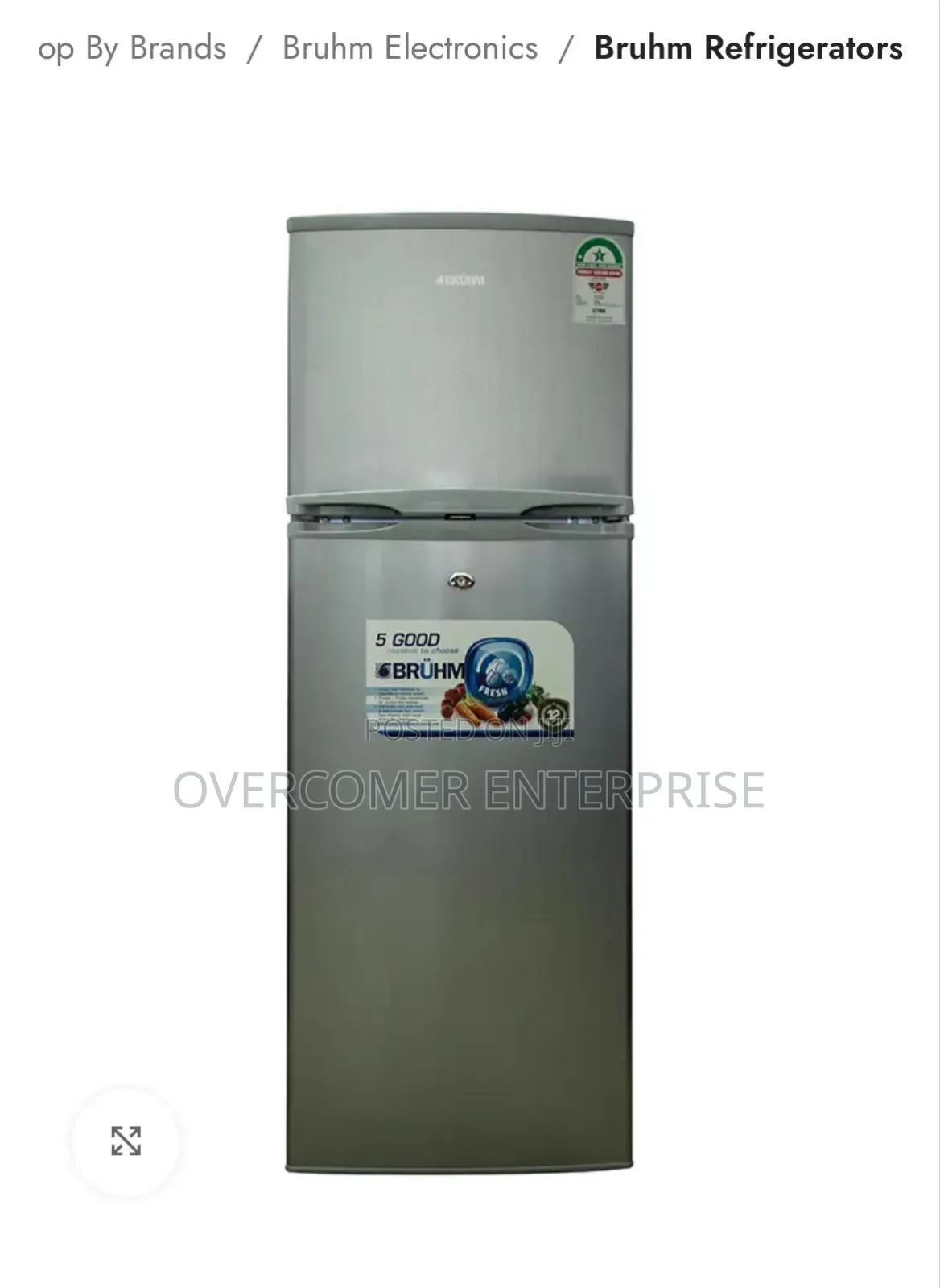 Bruhm Upright Refrigerator
