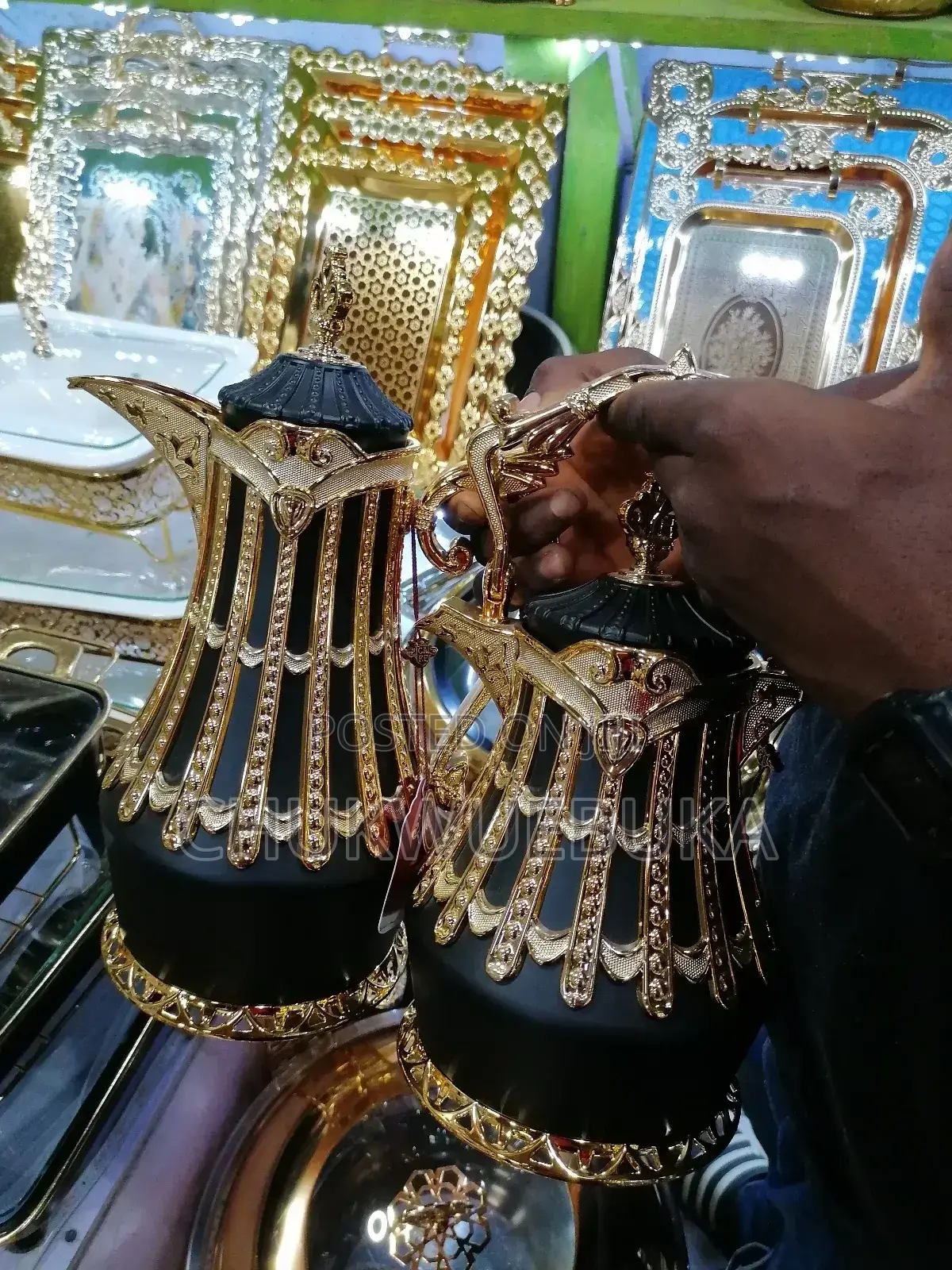 Original 2in1 Golden Basket Water Jug