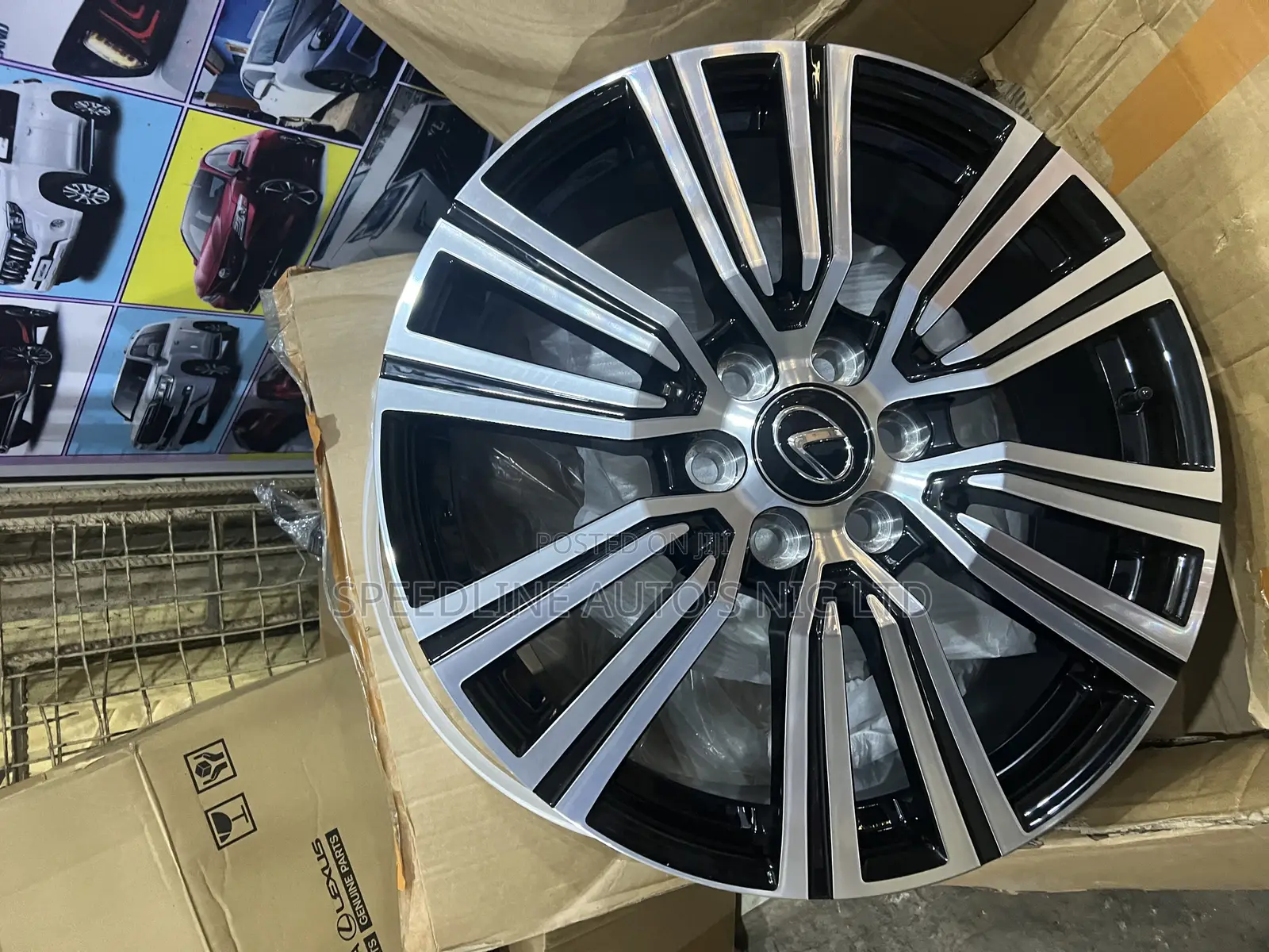 Complete Set Of Rims Lexus Lx600 2023/2024 Model Original