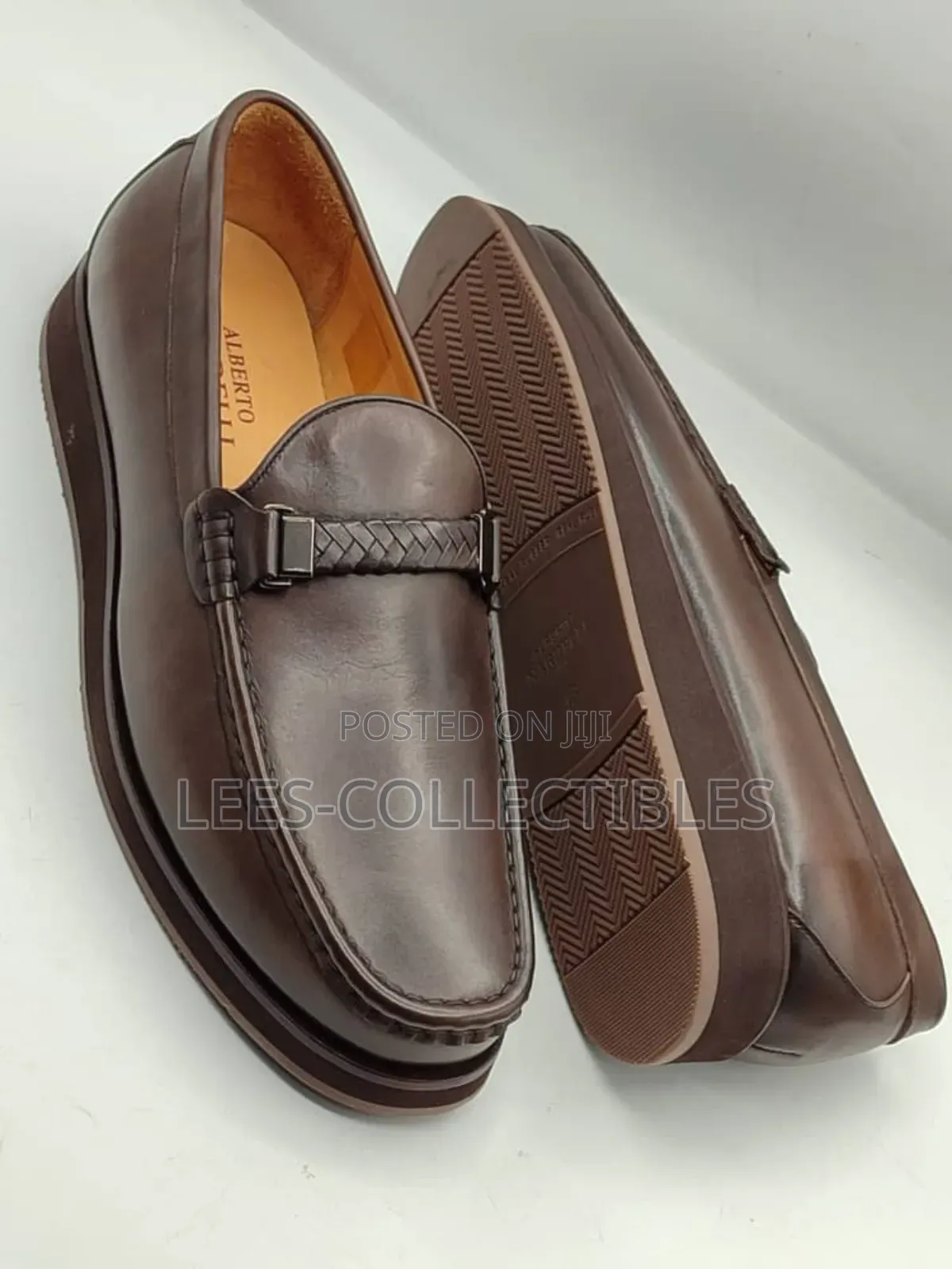 Original Leather Alberto Nadelli Men's Loafers
