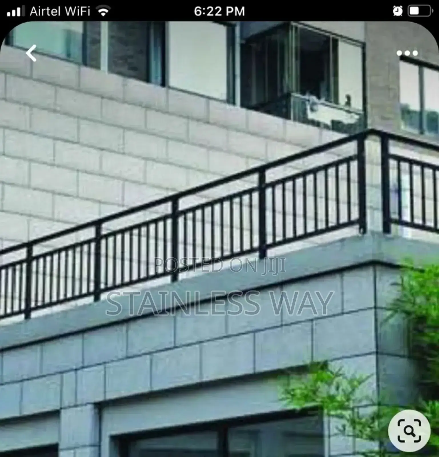 Black Pipe Handrail