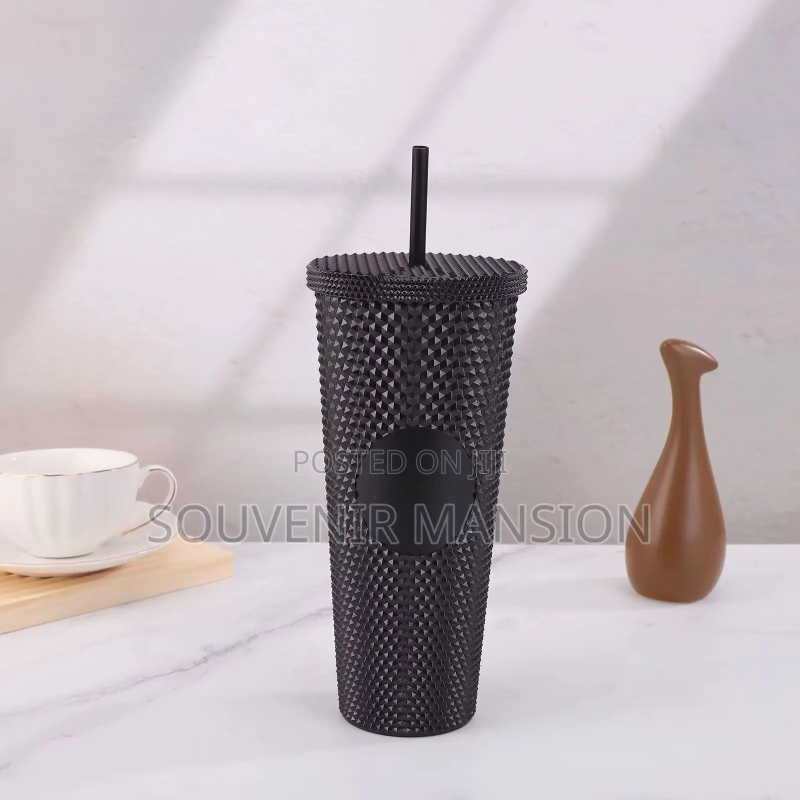 Water Cup With Straw