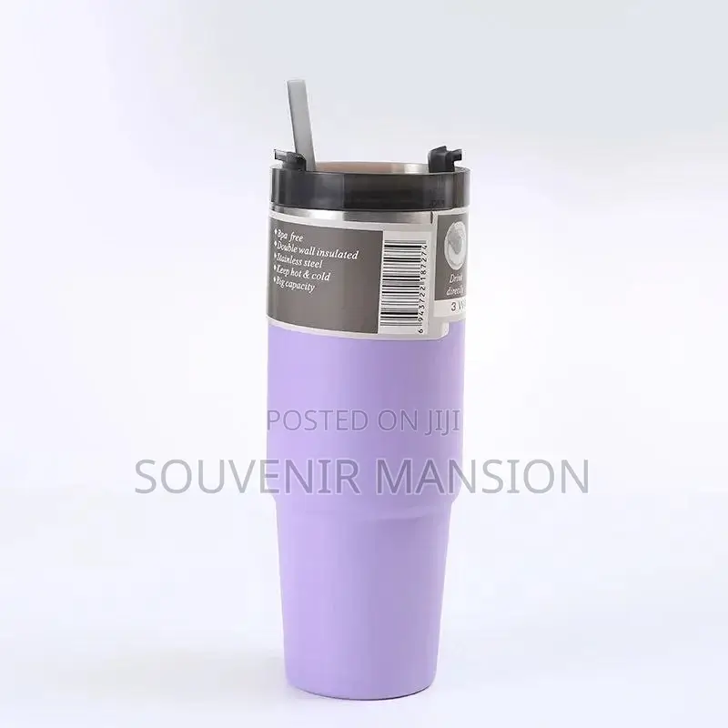 600ml Cup With Straw