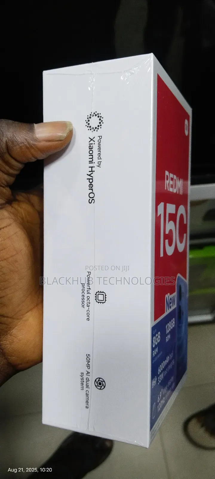 New Xiaomi Redmi 15C 4G 128 GB Blue