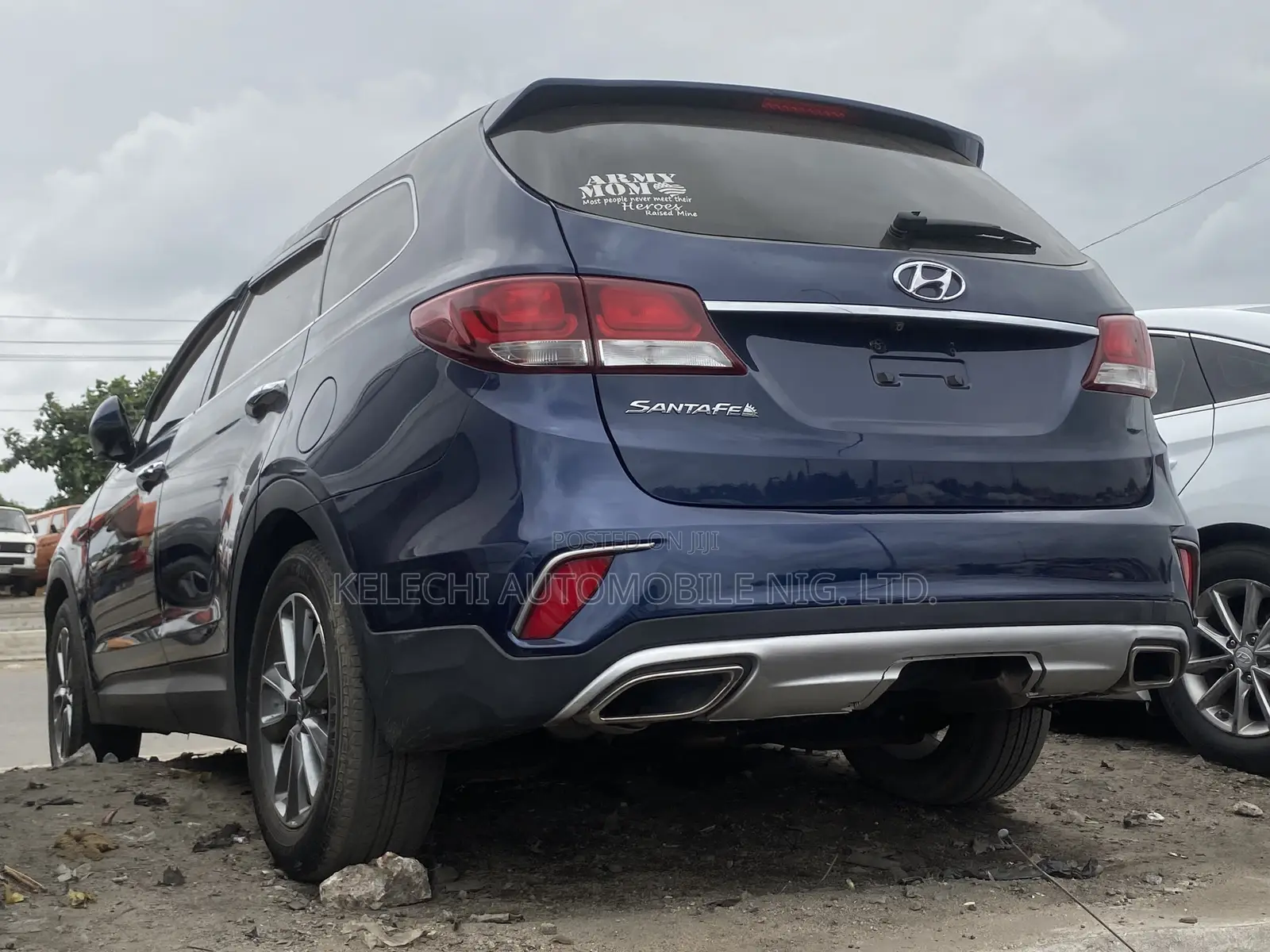 Hyundai Santa Fe SE AWD 2016 Blue