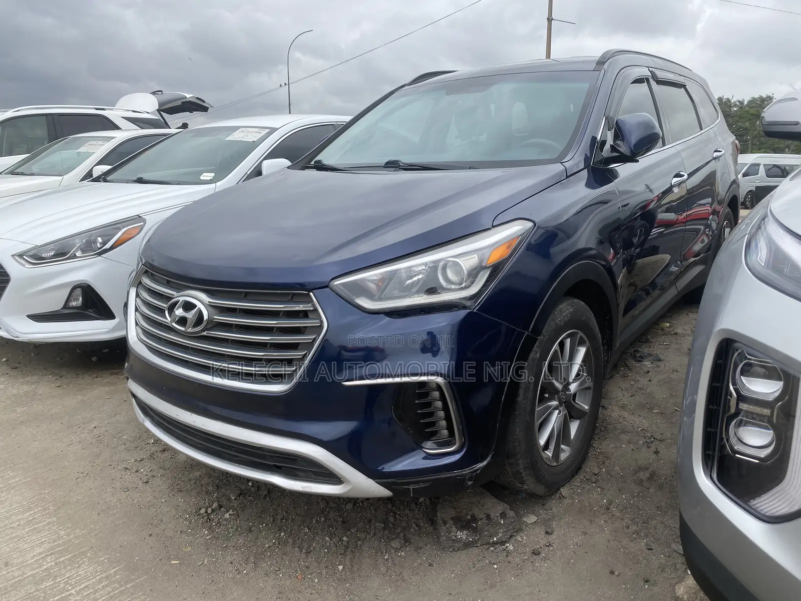Hyundai Santa Fe SE AWD 2016 Blue