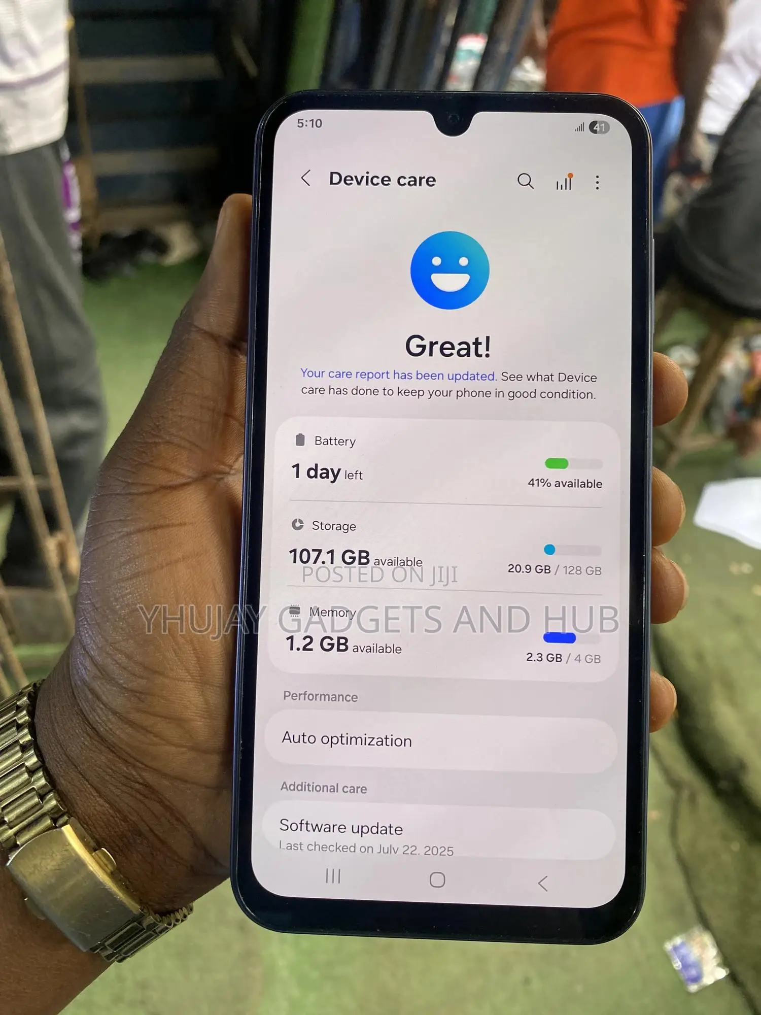 Samsung Galaxy A15 5G 128 GB Black