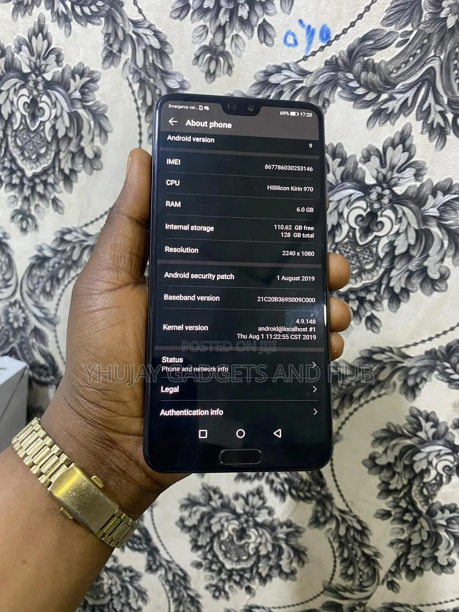 Huawei P20 Pro 128 GB Black