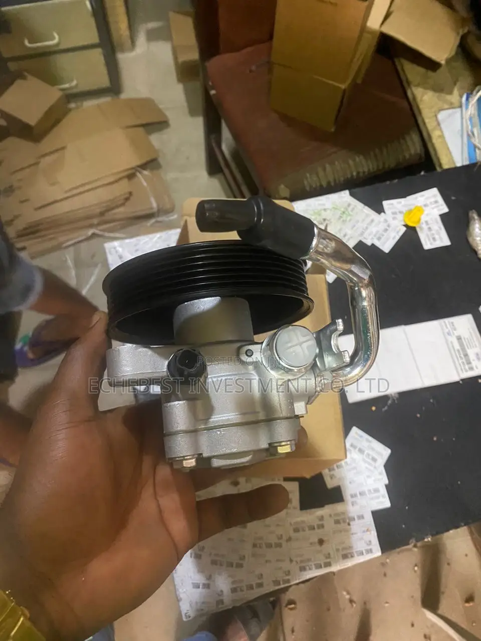 Quality Steering Pump, Power Steering Pump Santa Fe V6 Engine