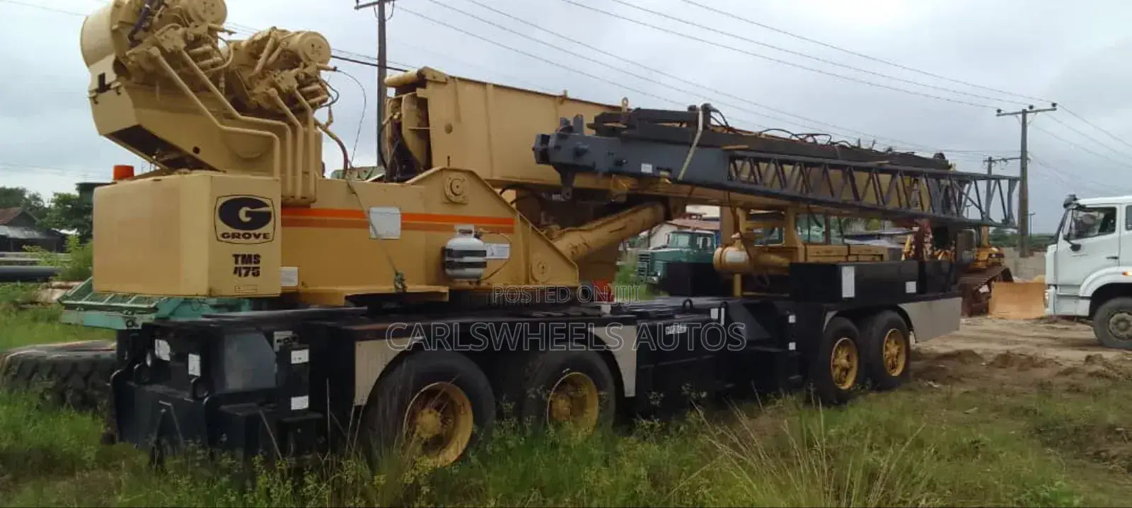 50tons Groove Caterpillar Crane (Foreign Used).