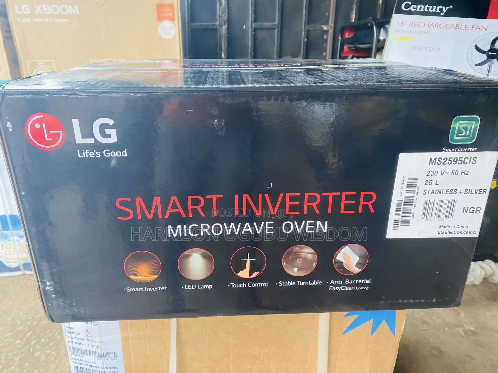 Lg Smart Inverter Microwave 25l Available