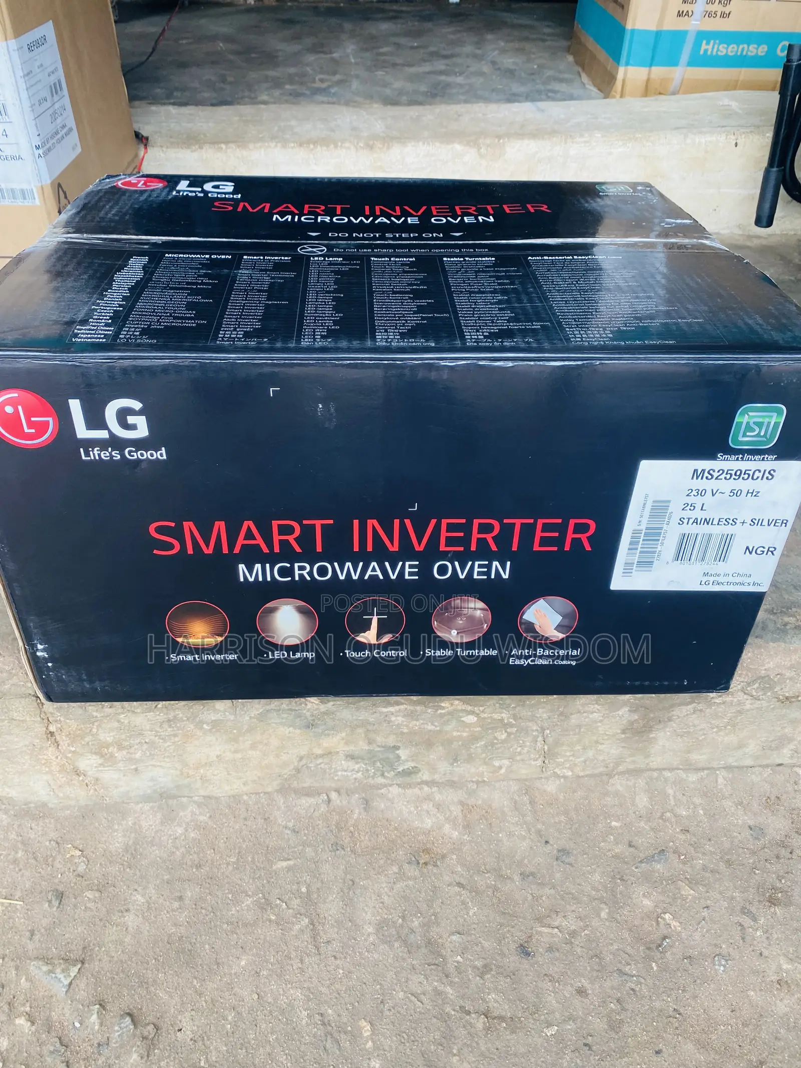 Lg Smart Inverter Microwave 25l Available