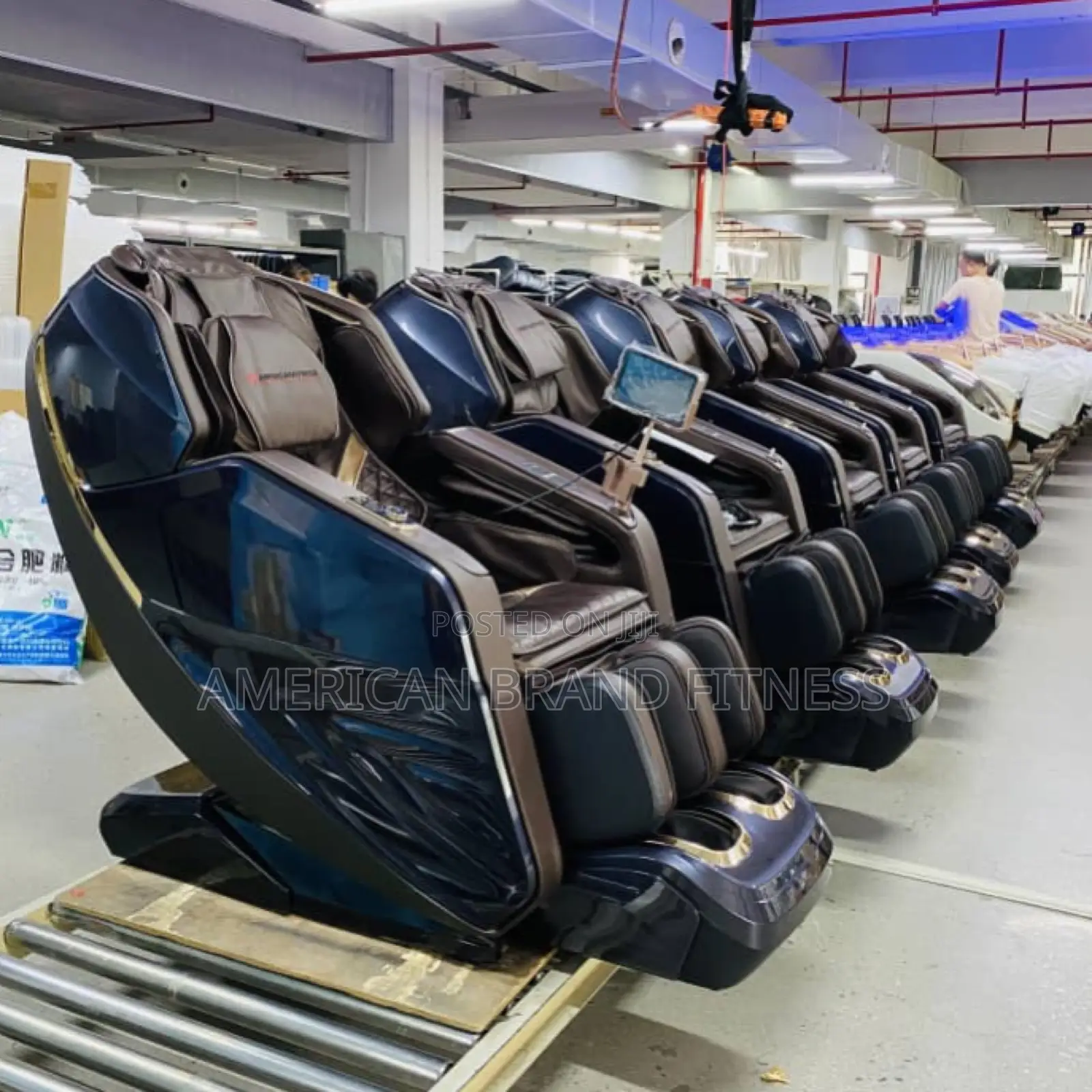Full Body American Fitness Massage Chair Vibration Heater