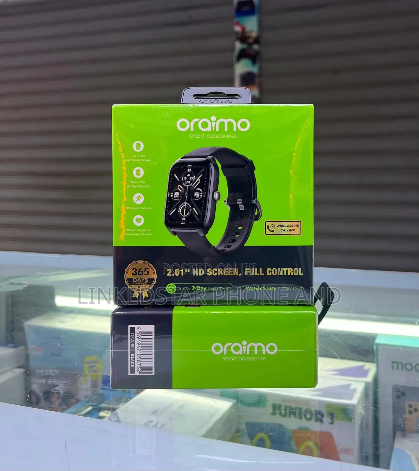 Oraimo Smart Watches 5 | Screen Waterproof Sports